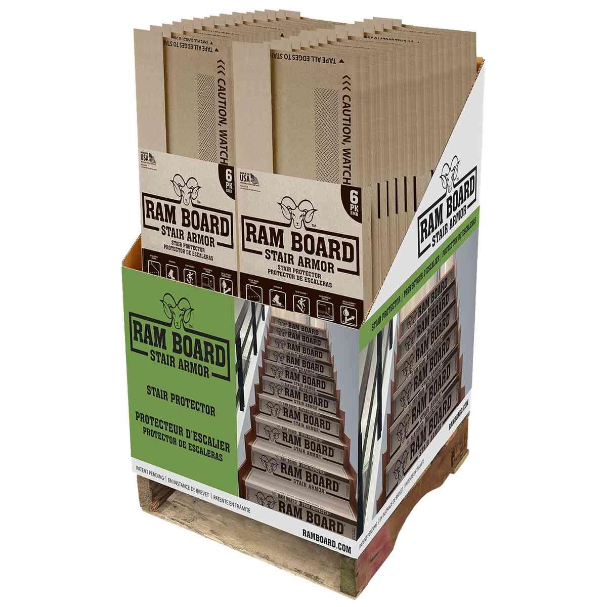 RAMBOARD 34" STAIR ARMOR 6PK