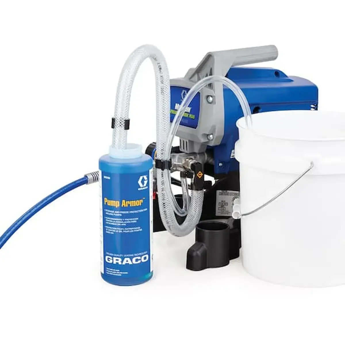 Graco Pump Armor 1 Quart in use Alt #2
