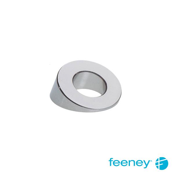 Feeney Stainless Steel Beveled Washers 4-pack fits Quick-Connect® Inset Fitting
