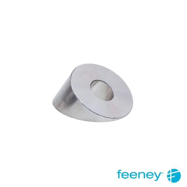 Feeney Stainless Steel Beveled Washers 4-pack for Threaded Terminals