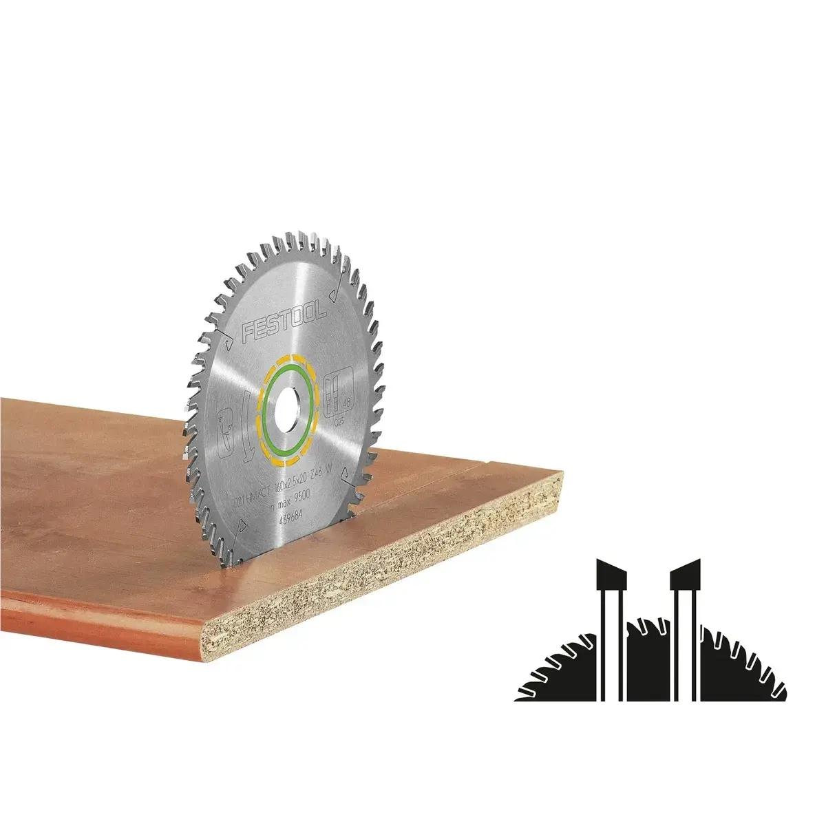 Wood Fine Cut 10-1/4-in 80-Tooth Carbide Saw Blade
