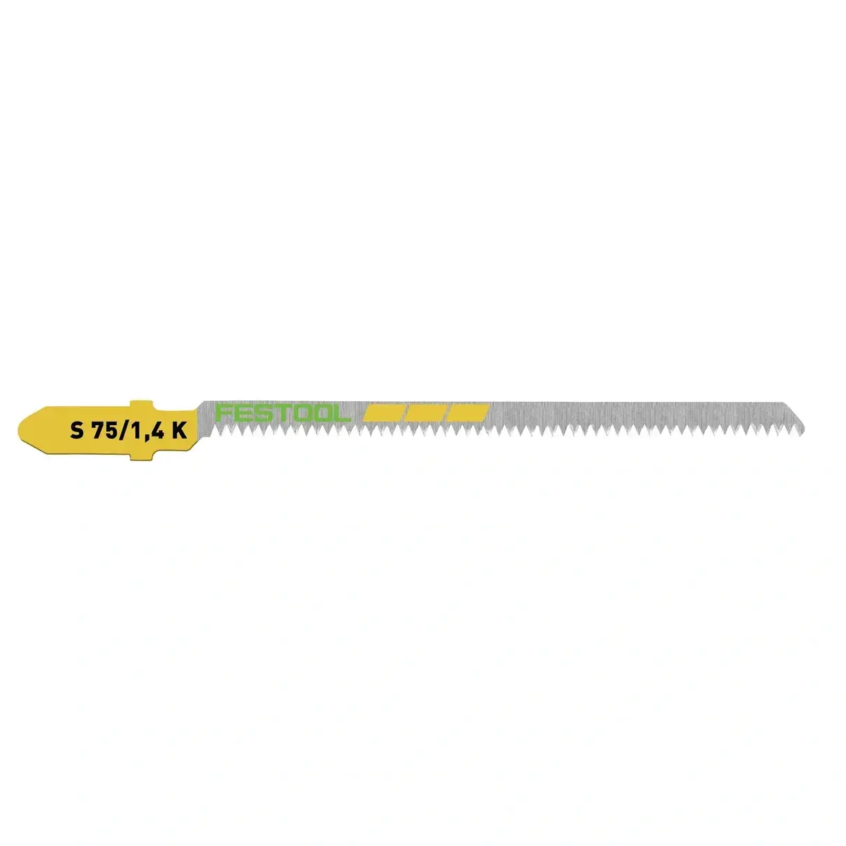 Wood Curves Jigsaw Blades 75mm 1.4mm Tooth Pitch 5-Pack
