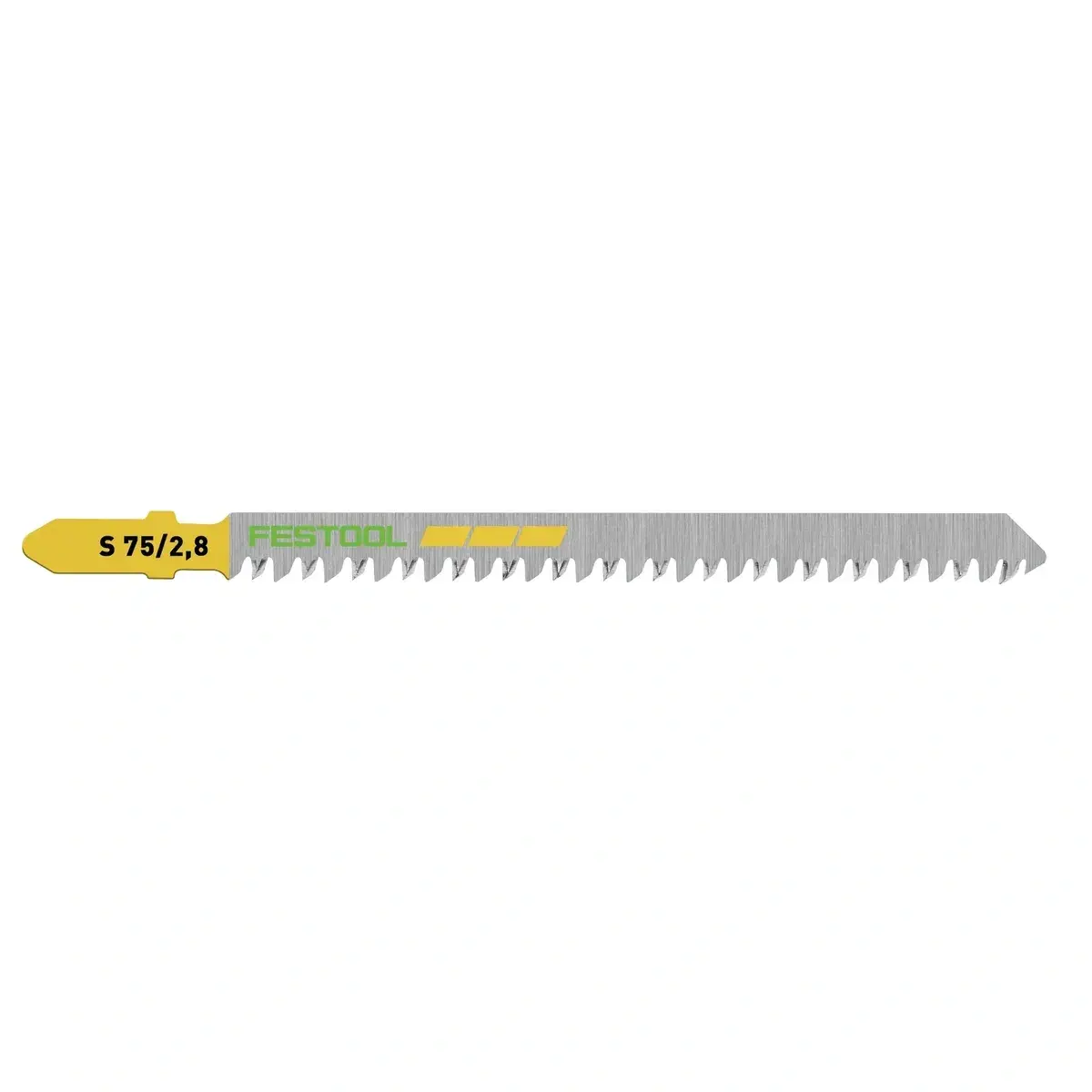 Wood Universal Jigsaw Blades 75mm 4mm Tooth Pitch 5-Pack