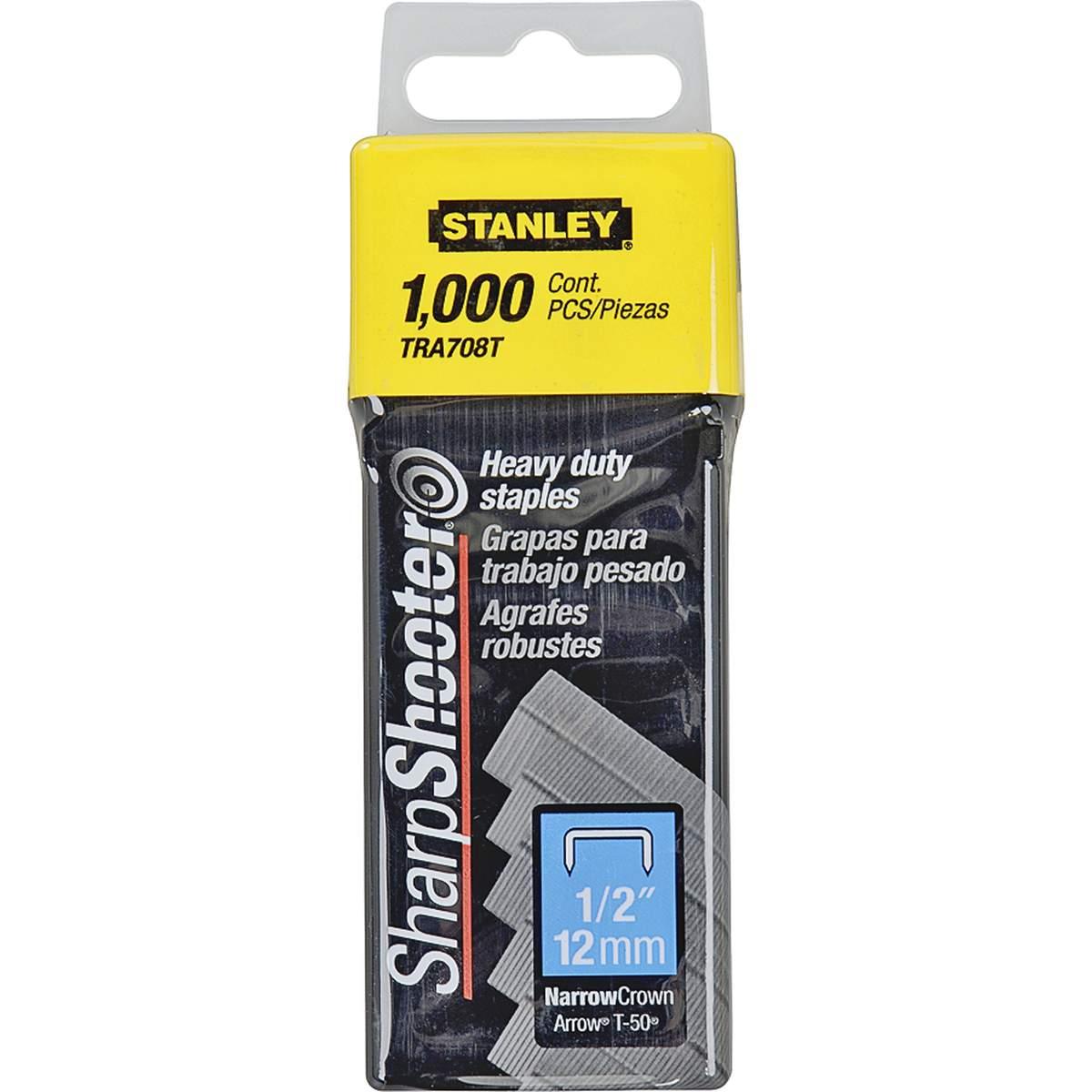STAN  SS HD STAPLE 1/2"  TRA708T