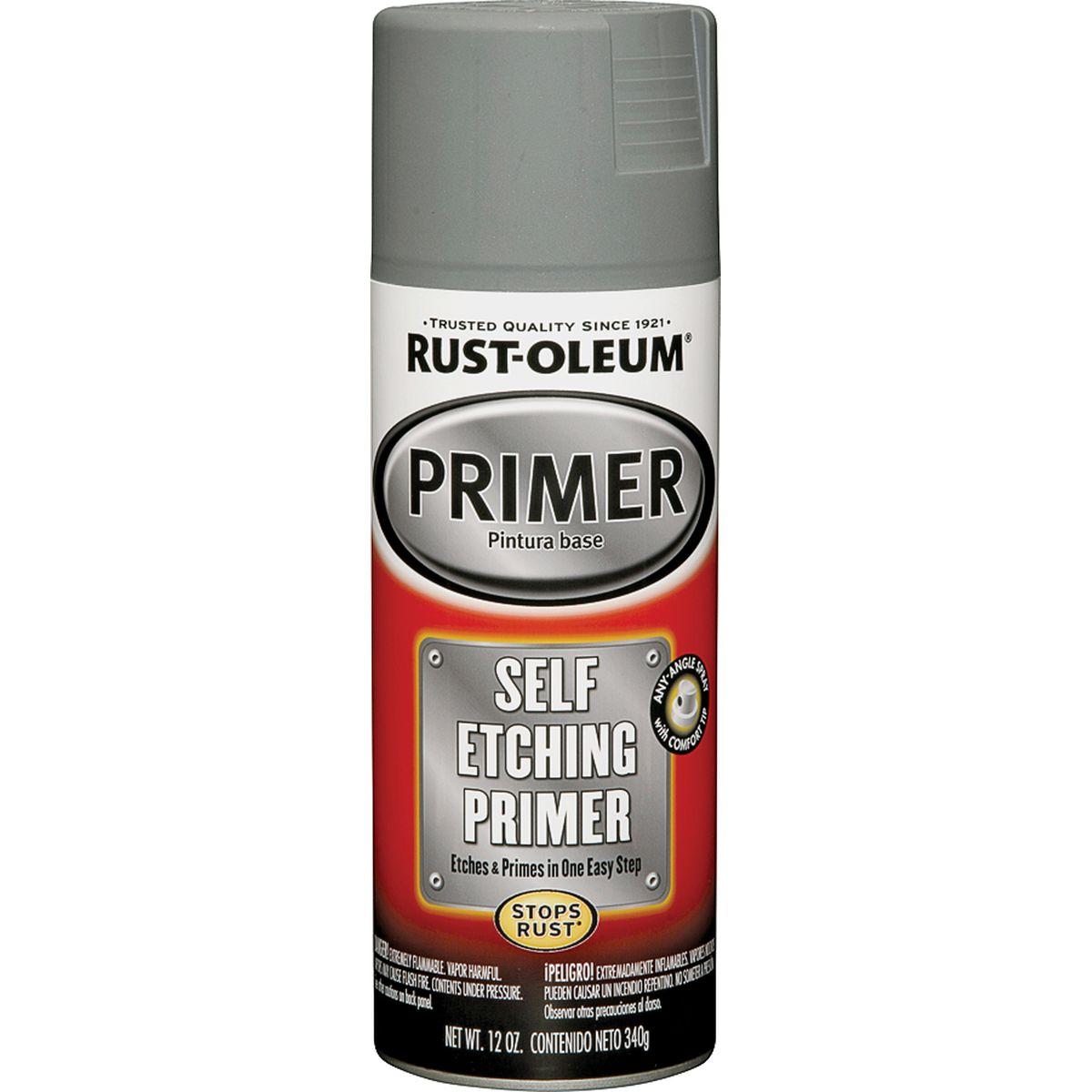 Rust-Oleum 249322 Spray Primer, Dark Green, 12 oz Can