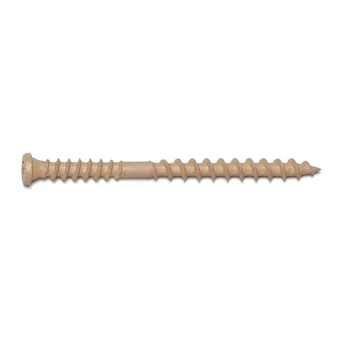 10 x 2-1/2-in Star Drive Tan Composite Deck Saberdrive Screws 1-lb Box