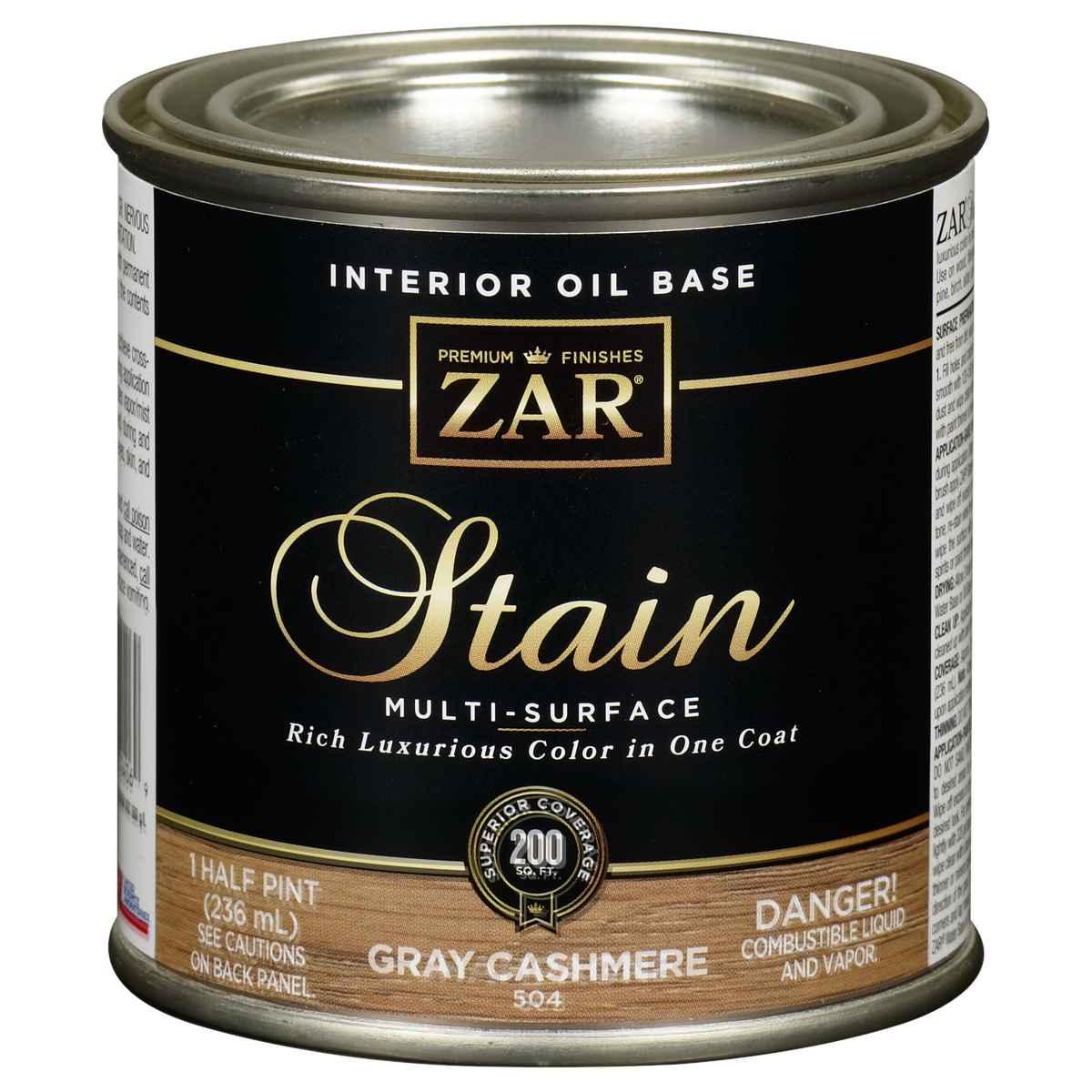 1/2-Pt Gray Cashmere Interior Wood Stain