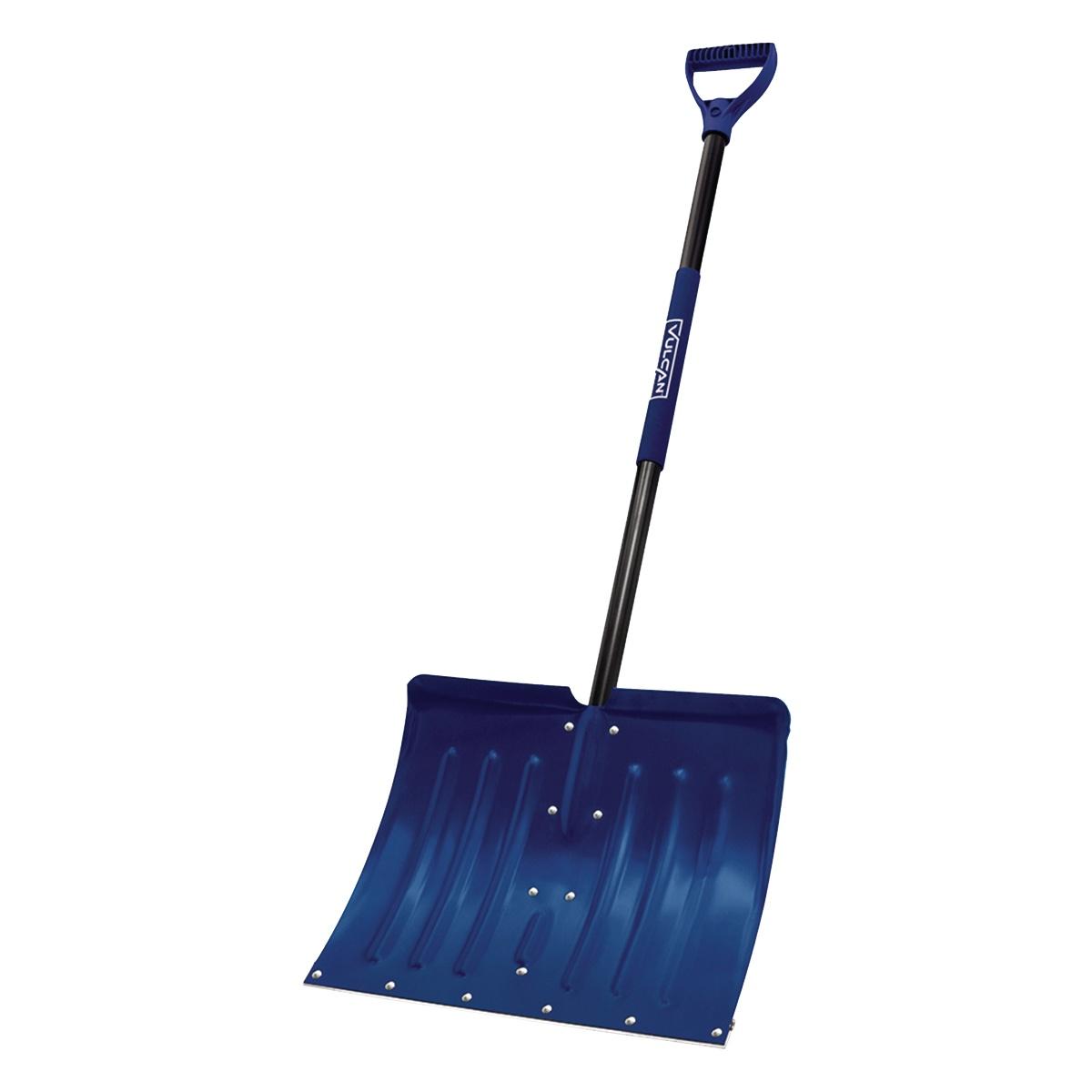 Vulcan 18-in Snow Shovel with Sleeve, Aluminum Blade, Steel Handle