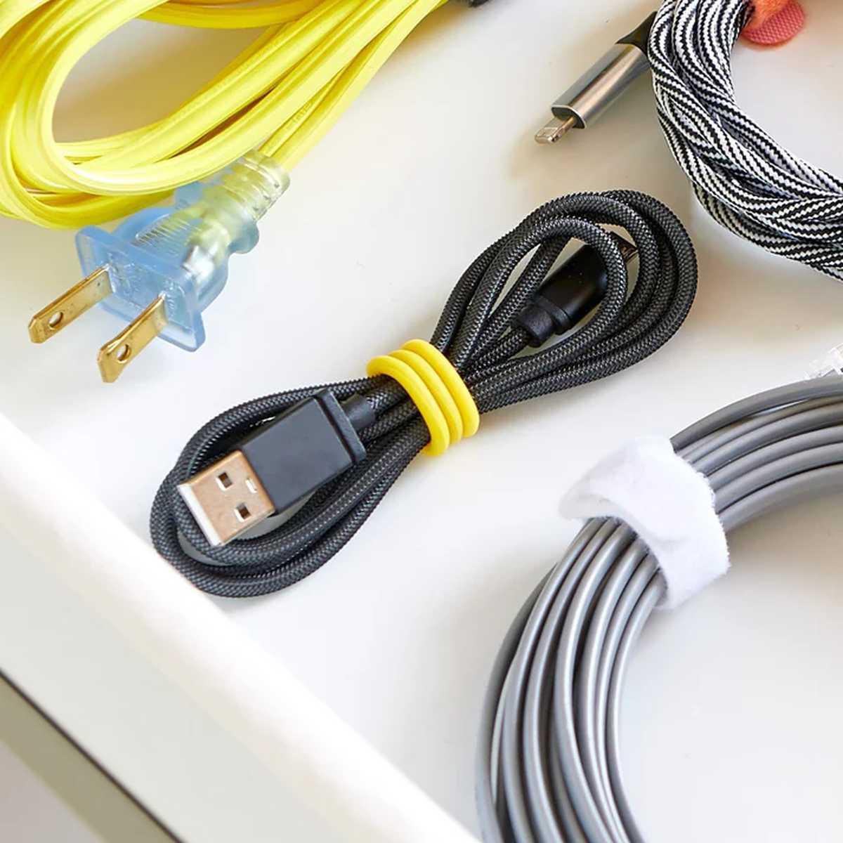 Super-Stretch Silicone Bands, Assorted Colors, 16-Pack Alt #1