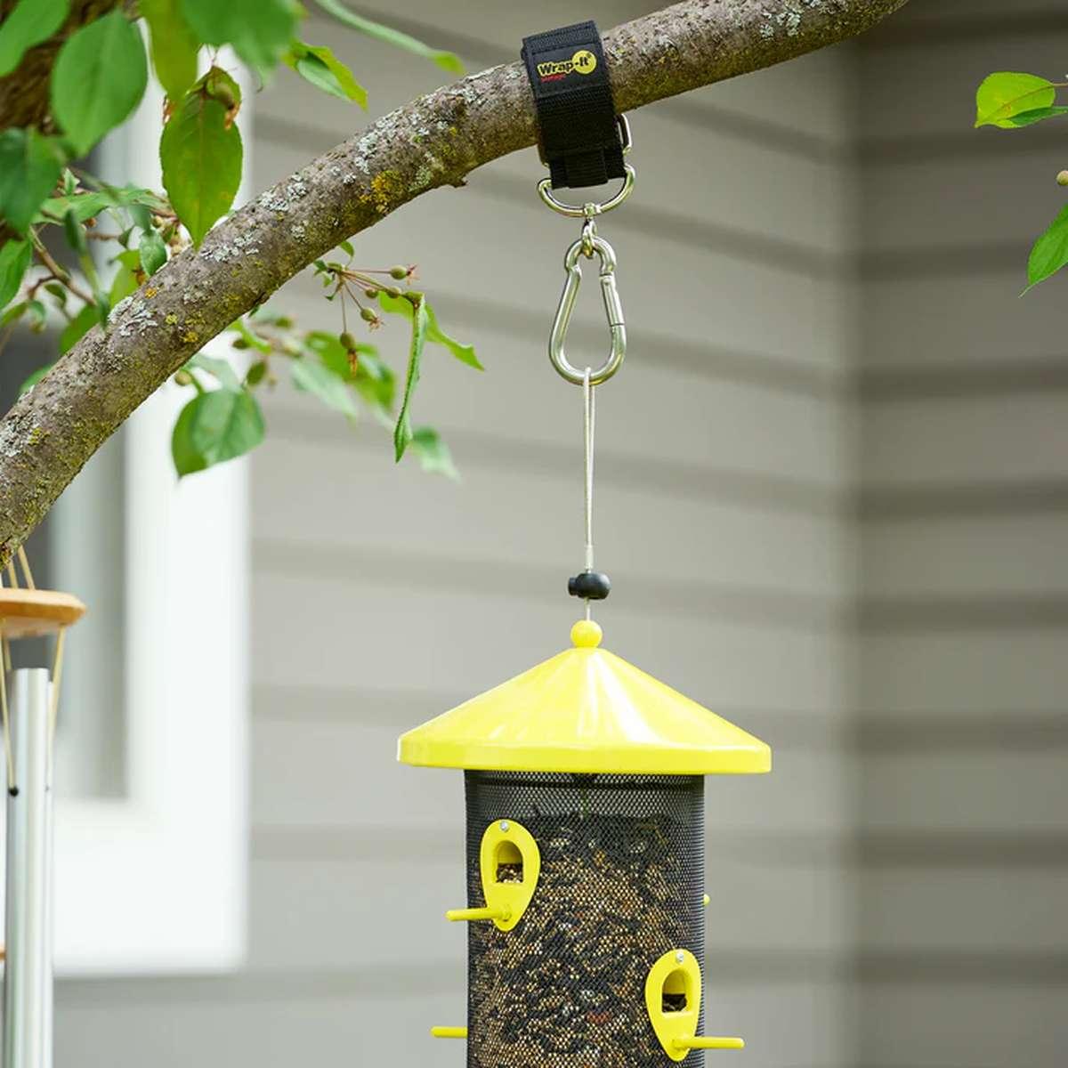 Hook 'n Hang Storage Strap, 12 in x 1-1/2 in, Hook and Loop, Black Alt #1