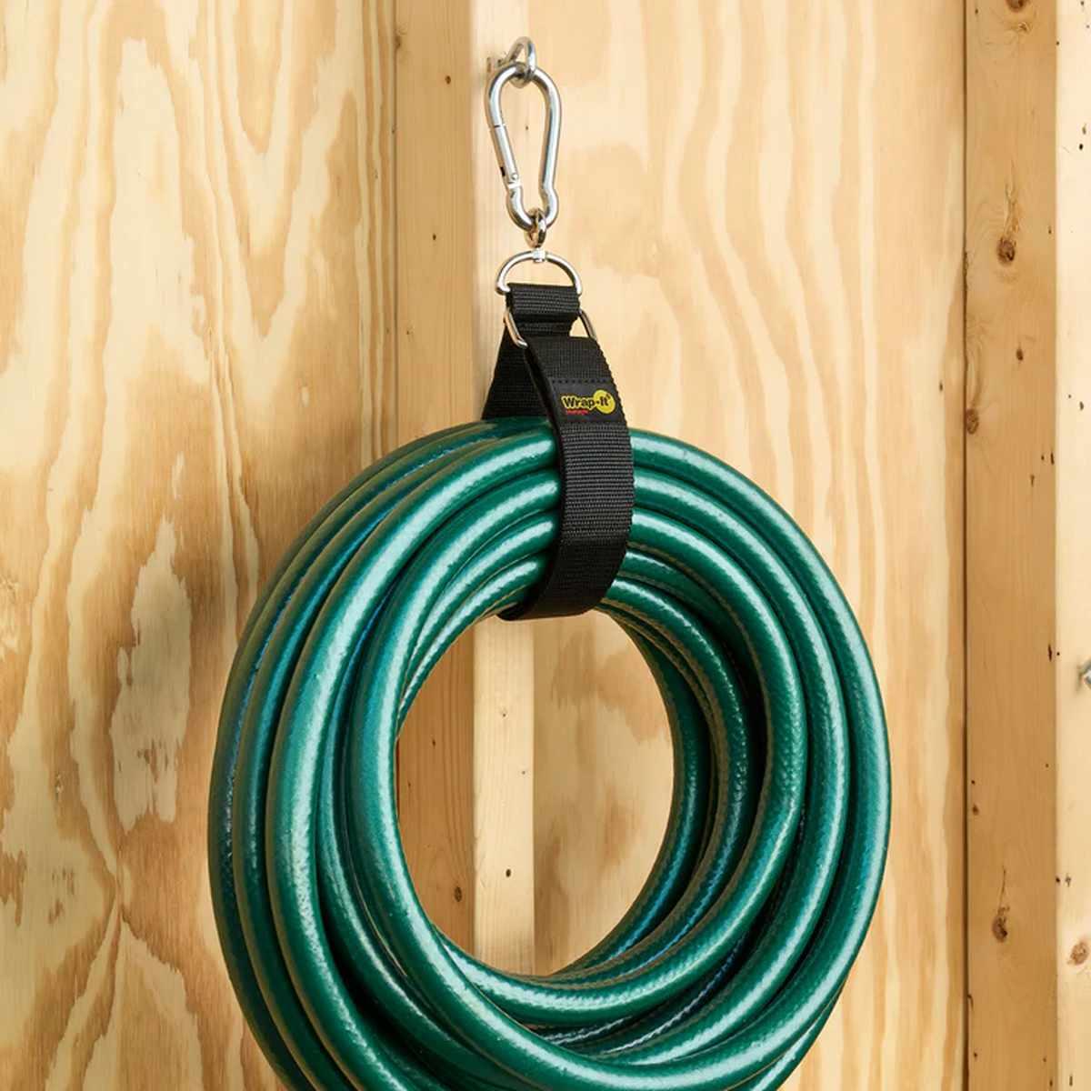 Hook 'n Hang Storage Strap, 24 in x 2 in, Hook and Loop, Black Alt #2