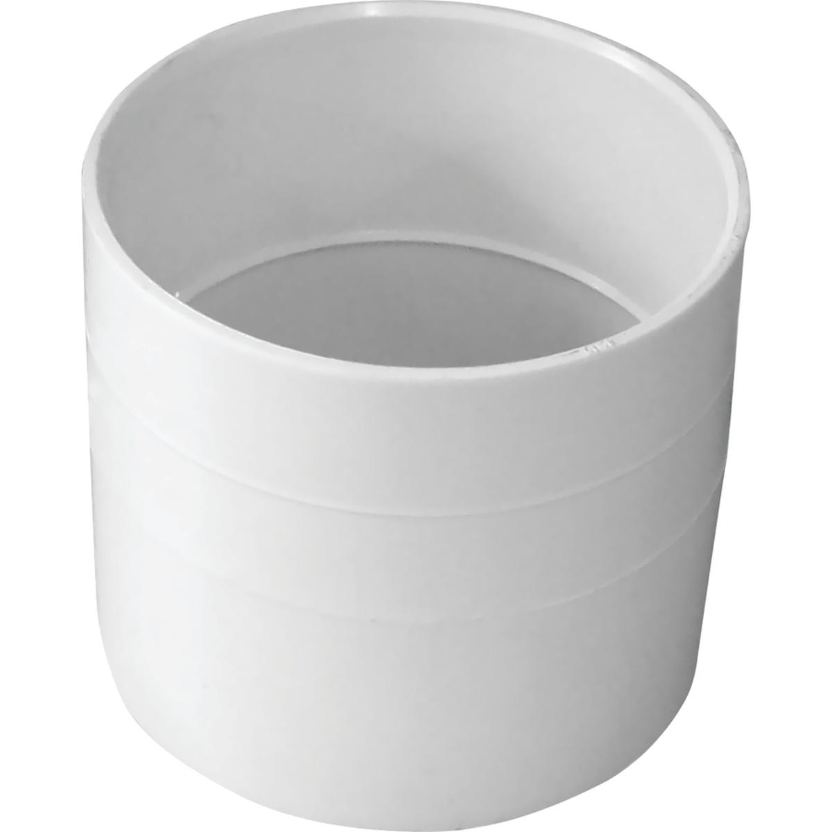 Canplas 414214BC Coupling, 4 in, Hub, PVC, White