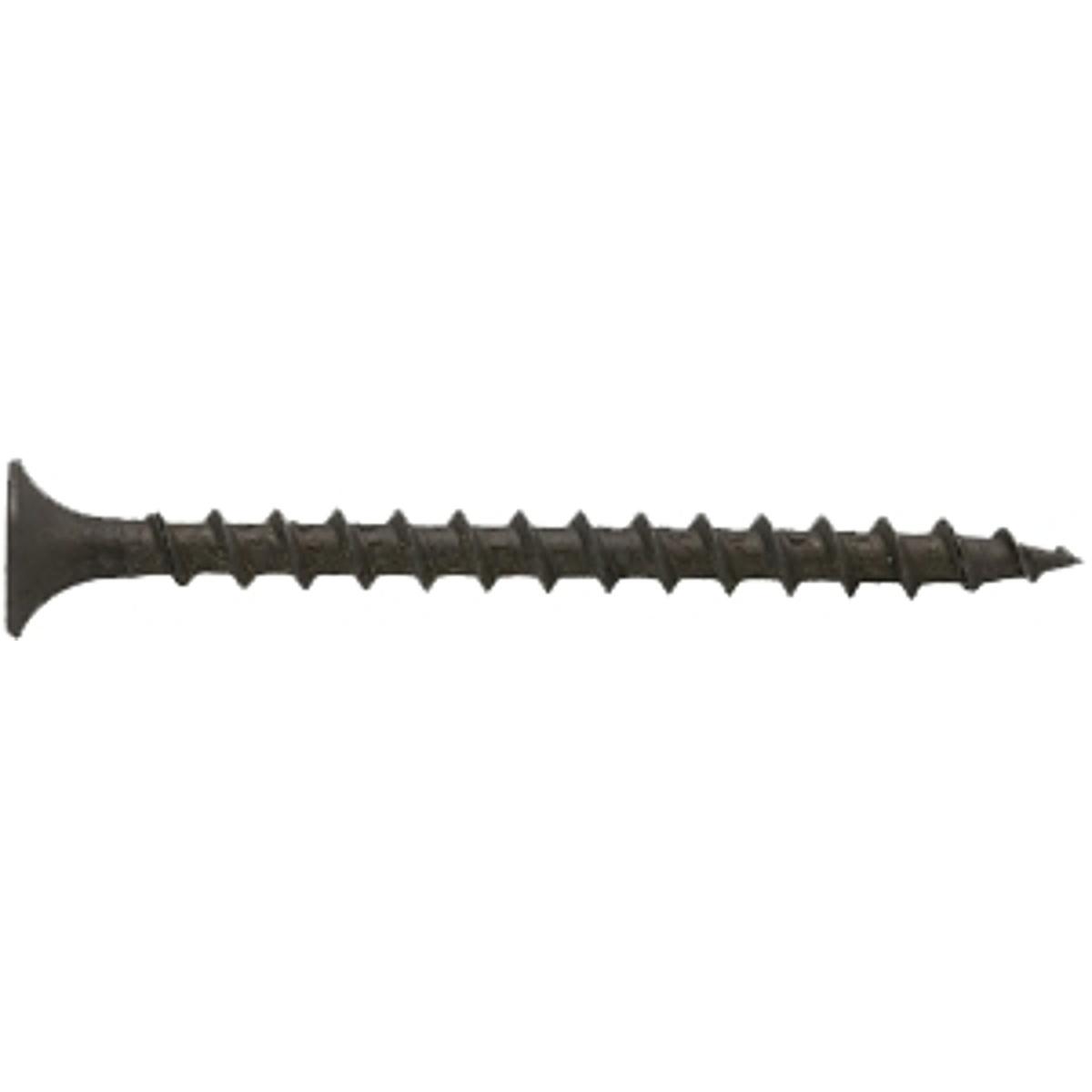 ProFIT 0286058 Screw, #6 Thread, 1 in L, Coarse Thread, Bugle Head, Phillips Drive, Sharp Point, Phosphate, 353/BX