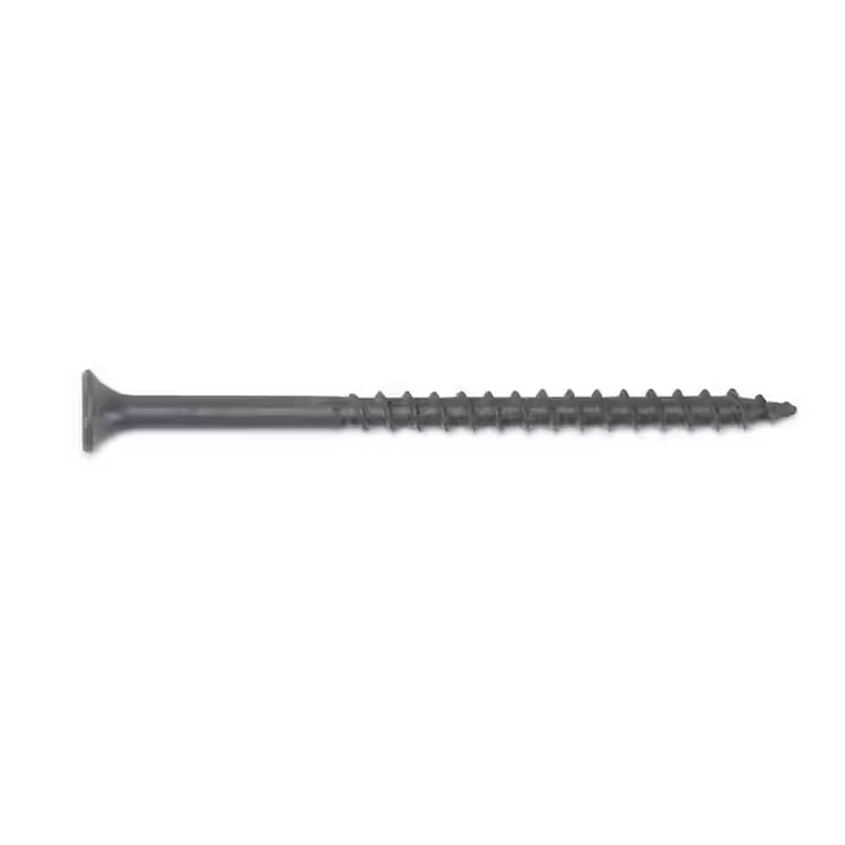 ProFIT 297179 Deck Screw, #9 Thread, 3 in L, Coarse Thread, Bugle Head, Star Drive, Sharp Point, Coated