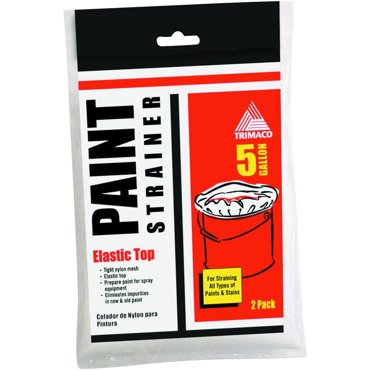 Trimaco 11523 Paint Strainer Bag, 600 um, Regular Mesh, Polyester