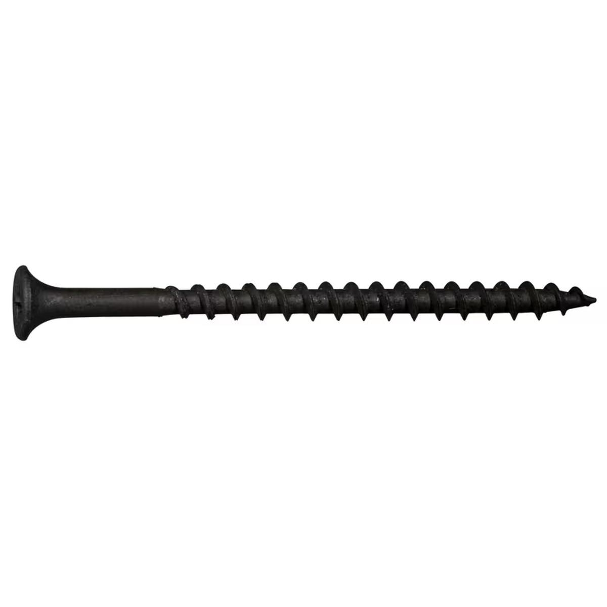 8 x 2-1/2 Black Phosphate Coarse Phillips Bugle Drywall Screws