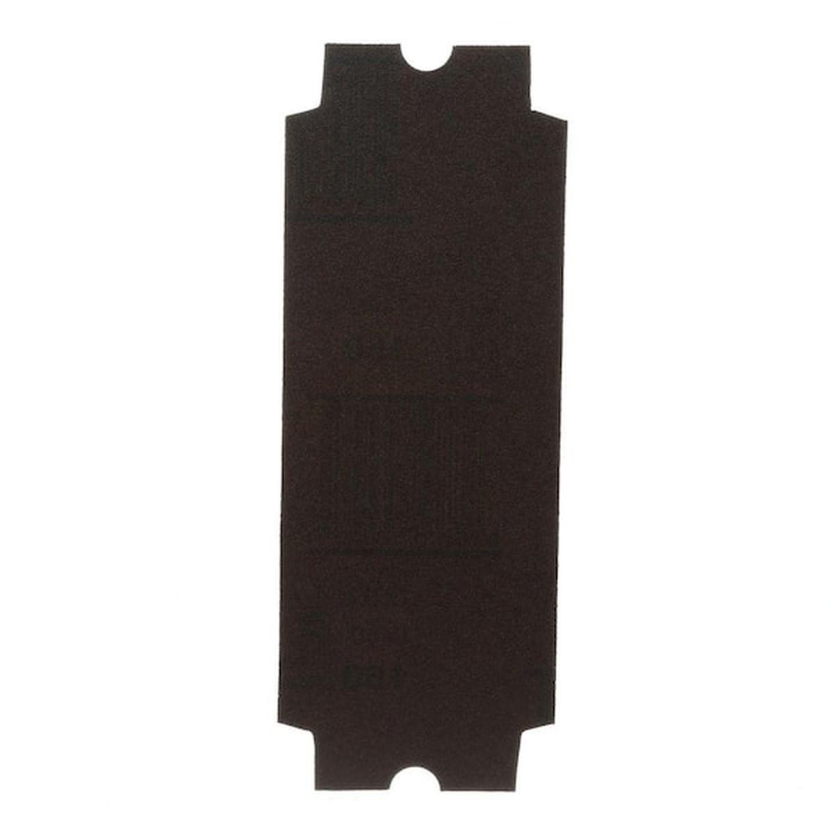 3M 99432 Sandpaper, 11-1/4 in L, 4-3/16 in W, 100 Grit, Medium, Aluminum Oxide Abrasive Unpacked Alt #1