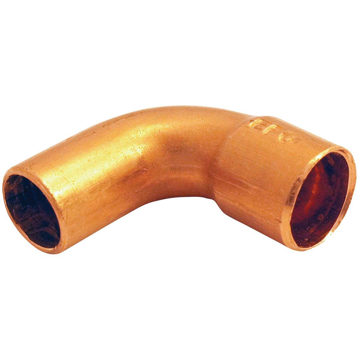 Nibco 607 Series W01560D Pipe Elbow, 3/4 in, Sweat x FTG, 90 deg Angle, Copper, 582 psi Pressure