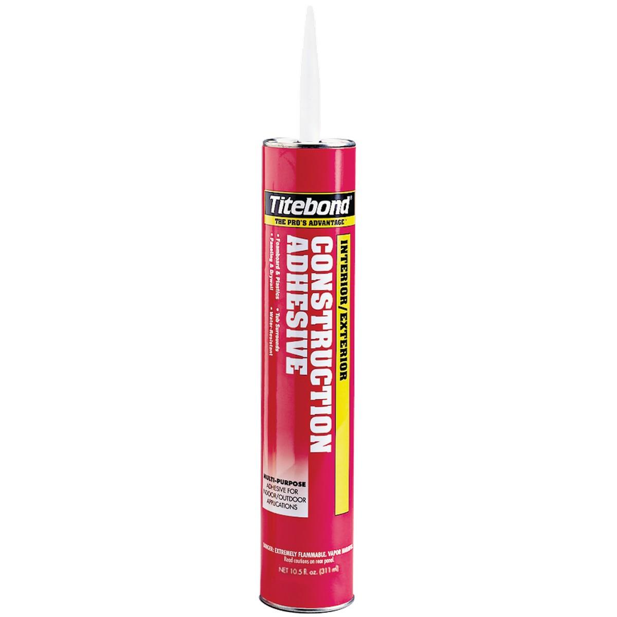 Titebond 3451 Construction Adhesive, Tan, 10 oz Cartridge