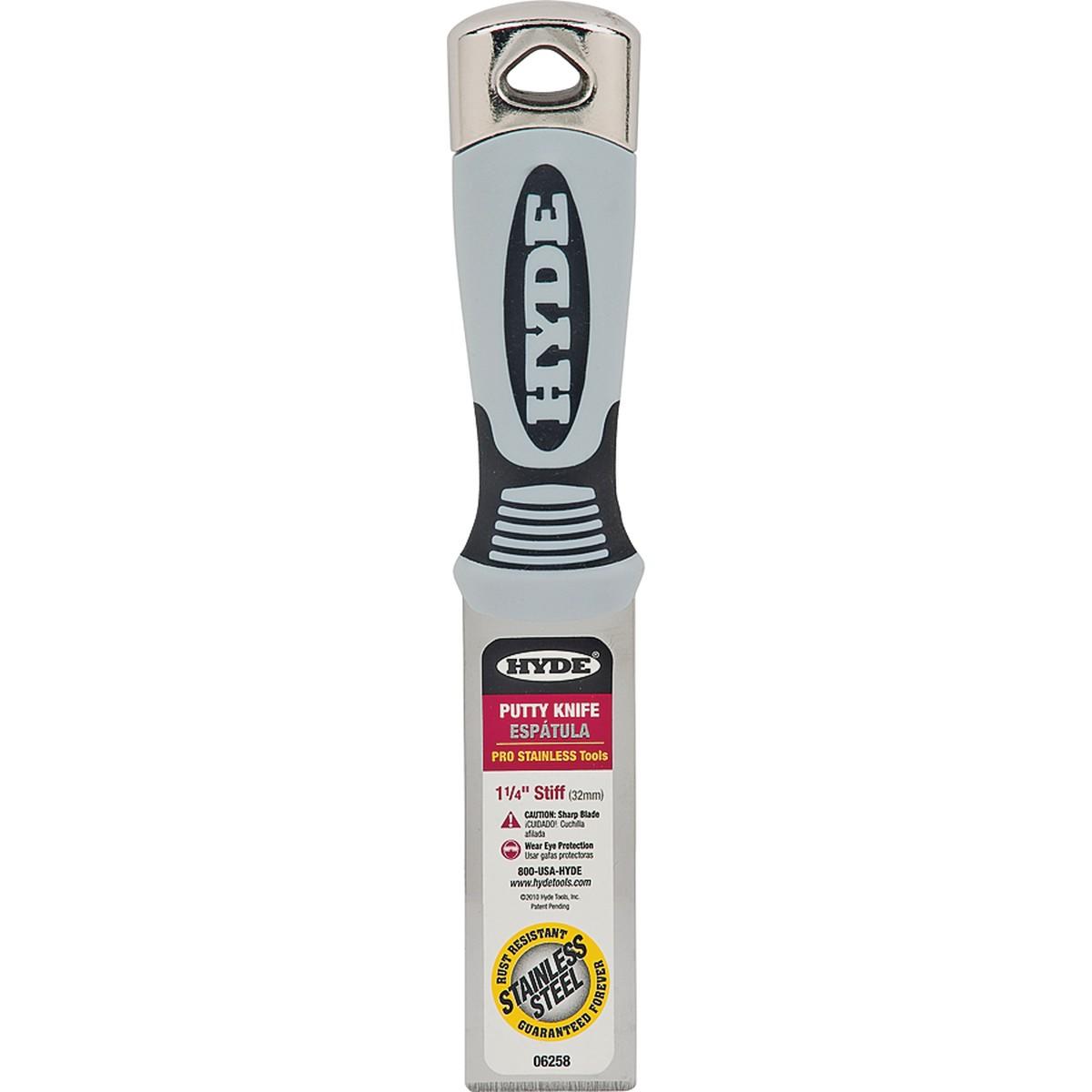 Hyde 1-1/4"Ss Putty Knife  06258