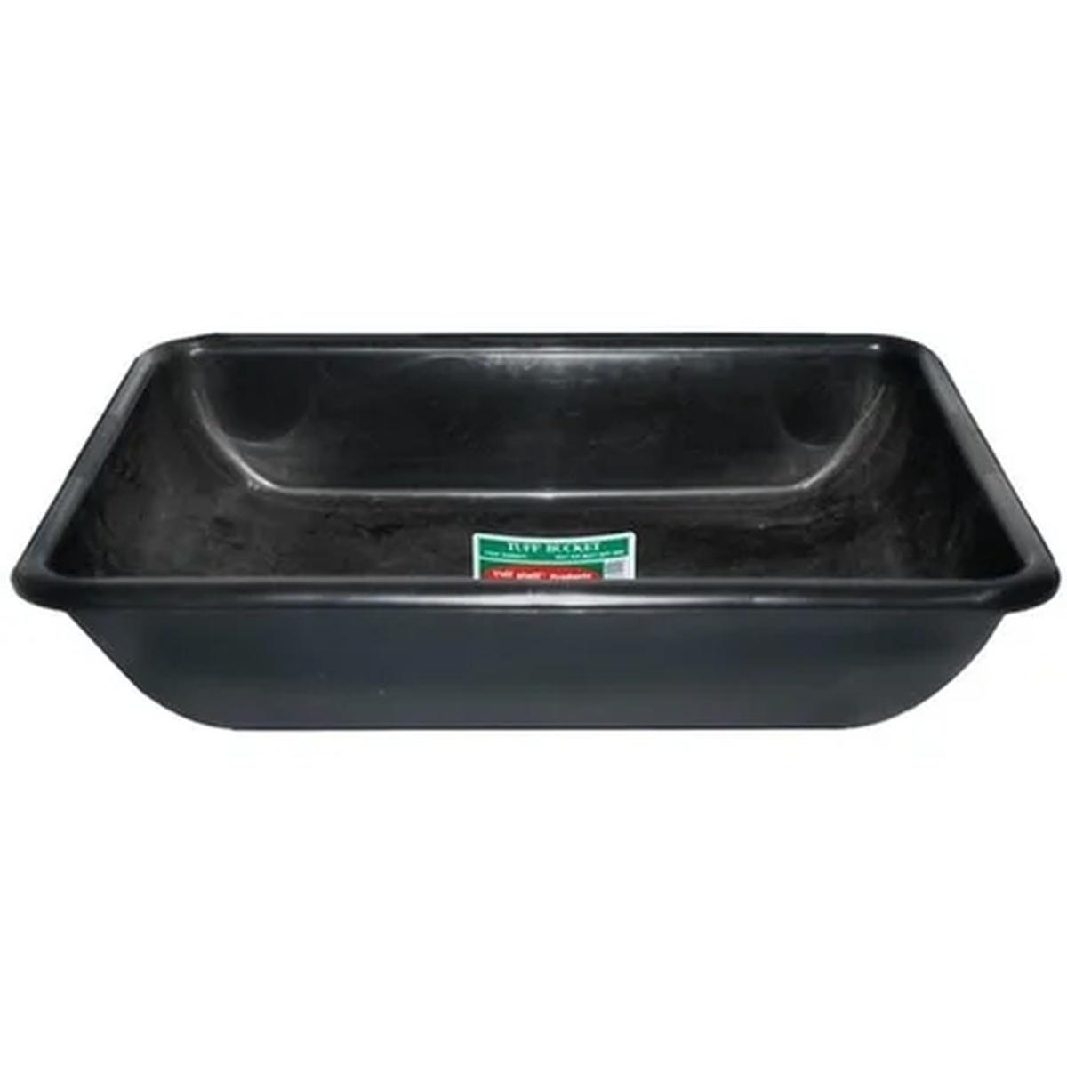 Maccourt MB2906 Mortar Box, 11 gal, 29 in L, 23 in W, 6 in H, Polyethylene, Rectangular