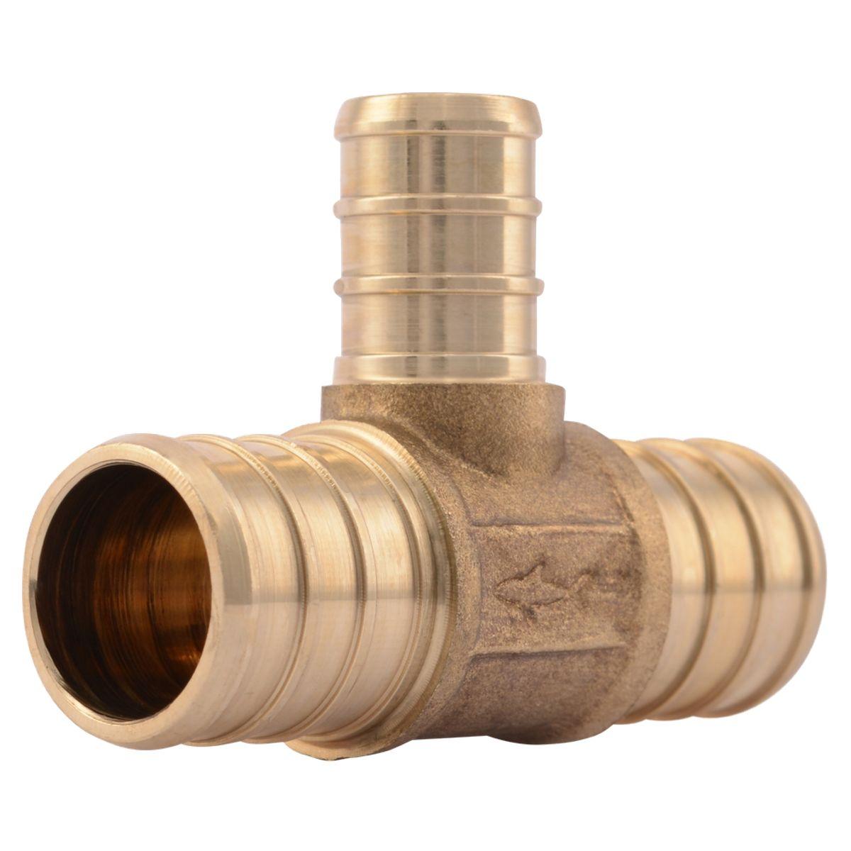PEX TEE 3/4" x 3/4" x 1/2"