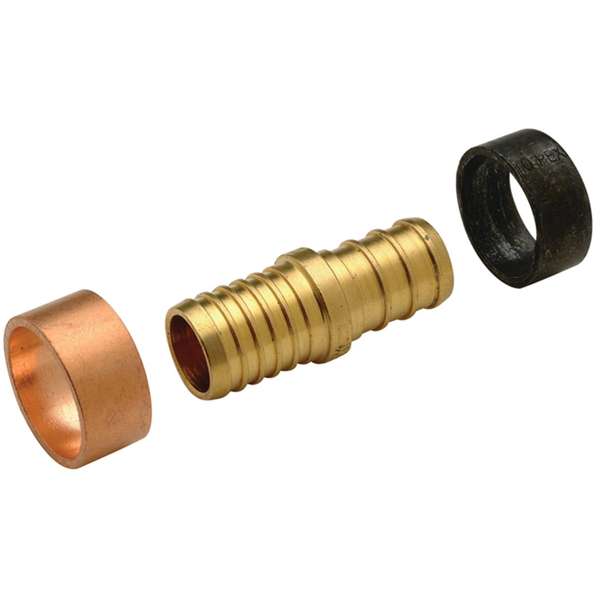 COUPLING 1/2" PEX TO QEST