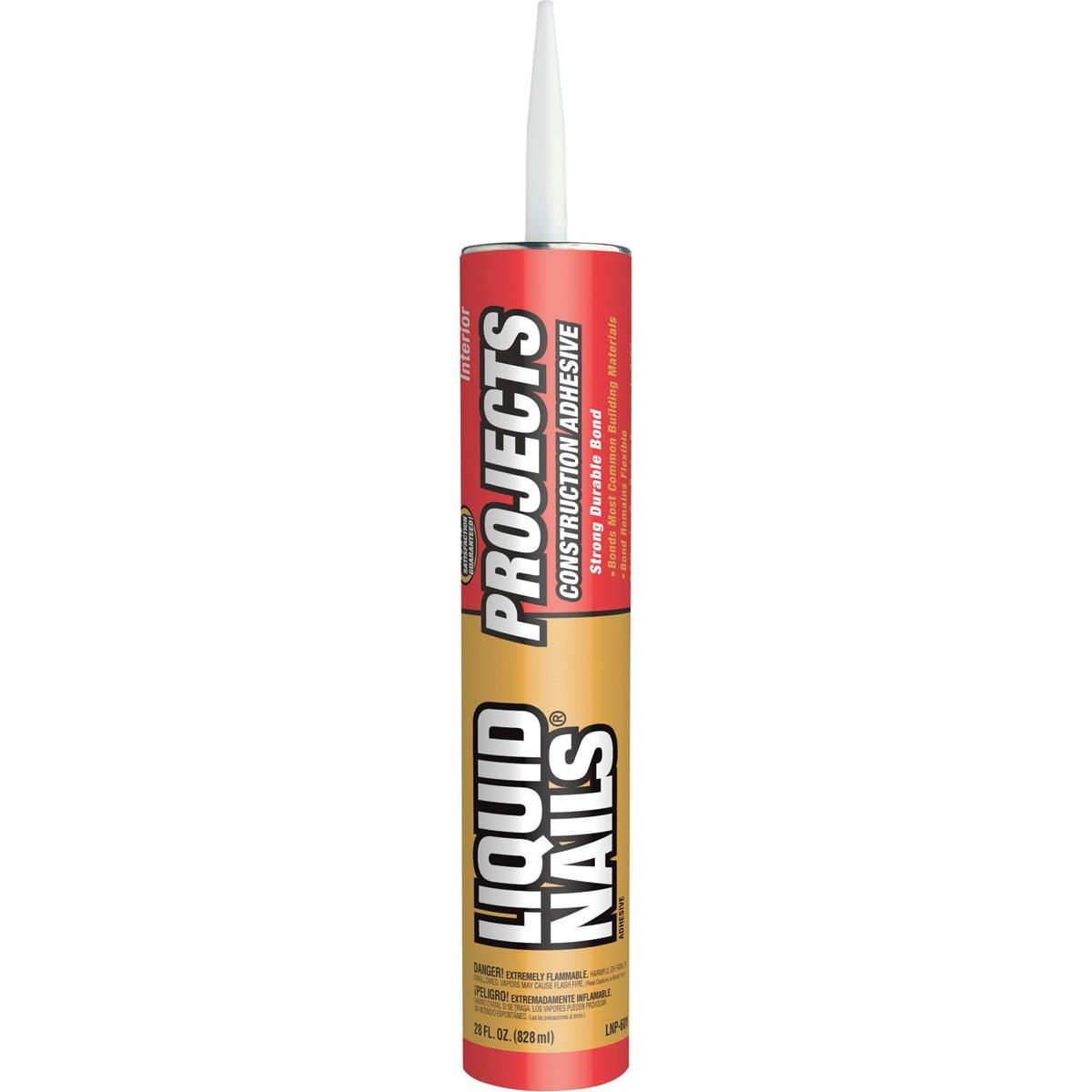 Liquid Nails LNP-601 Project Construction Adhesive, Light Tan, 28 oz Cartridge