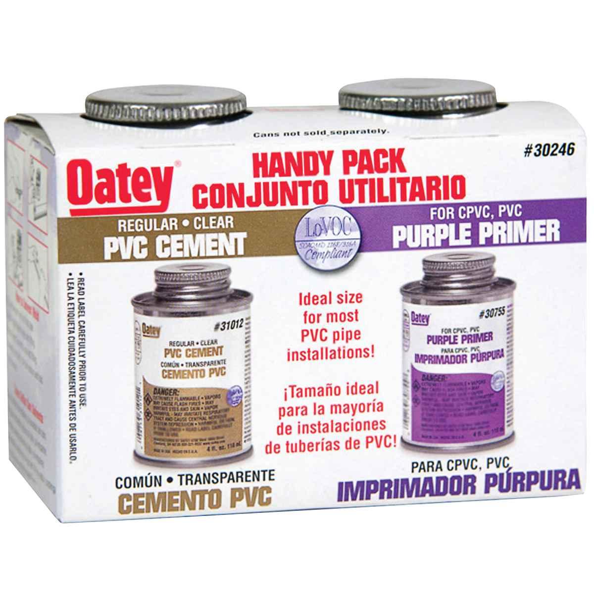 PVC CEMENT & PRIMER 4OZ PACK