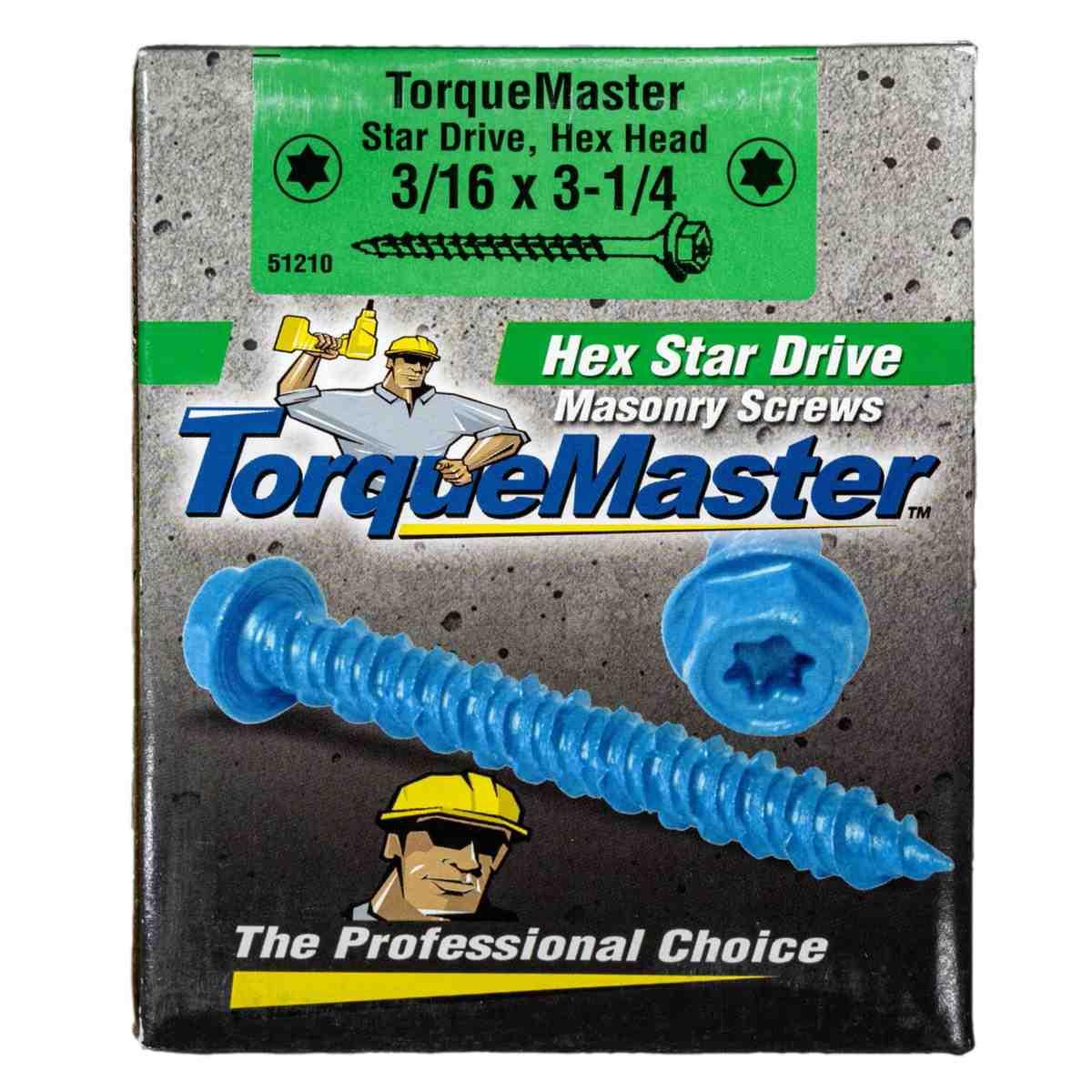 Tapcon 3/16 X 3-1/4 Hex Head51210 Alt #2