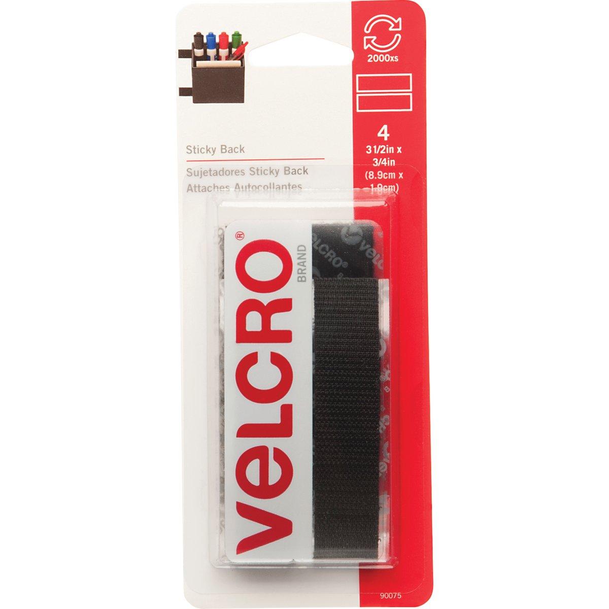 Fastener Velcro Strp 3.5In Blk
