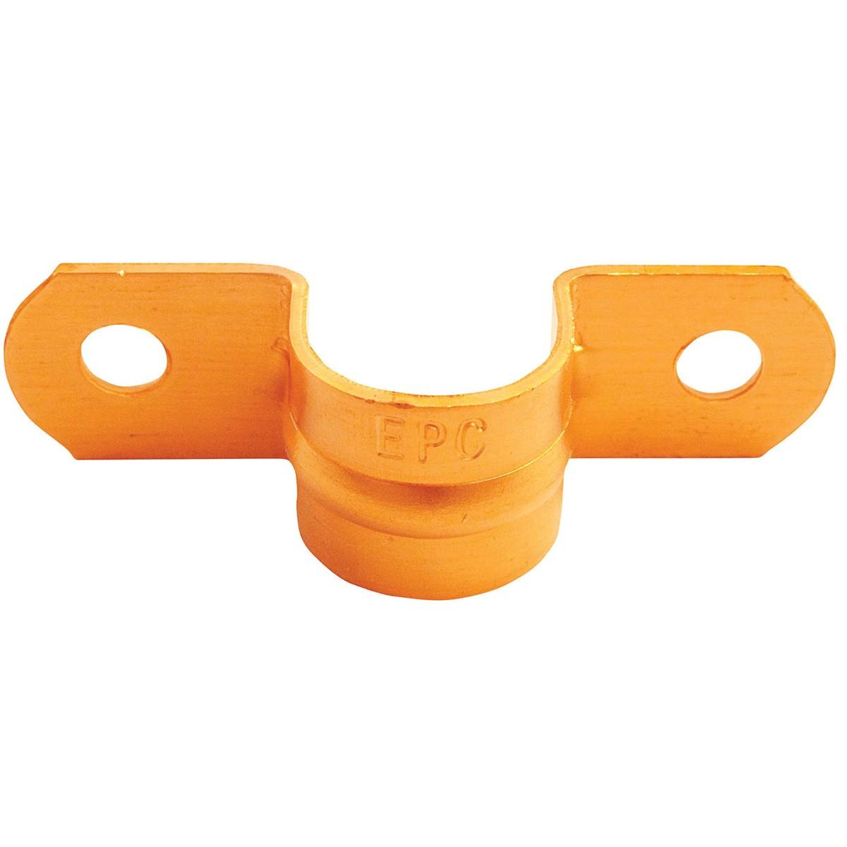 3/4 2-HOLE COPPER TUBE STRAP 5PK