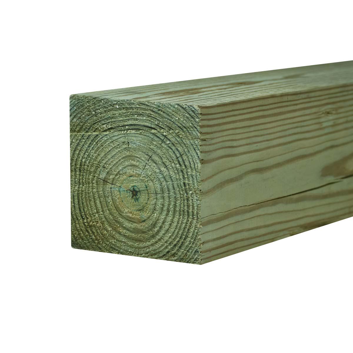 6-in x 6-in x 12-ft #2 Pressure Treated Ground Contact Southern Pine Dock Wood Post 2.5 CCA