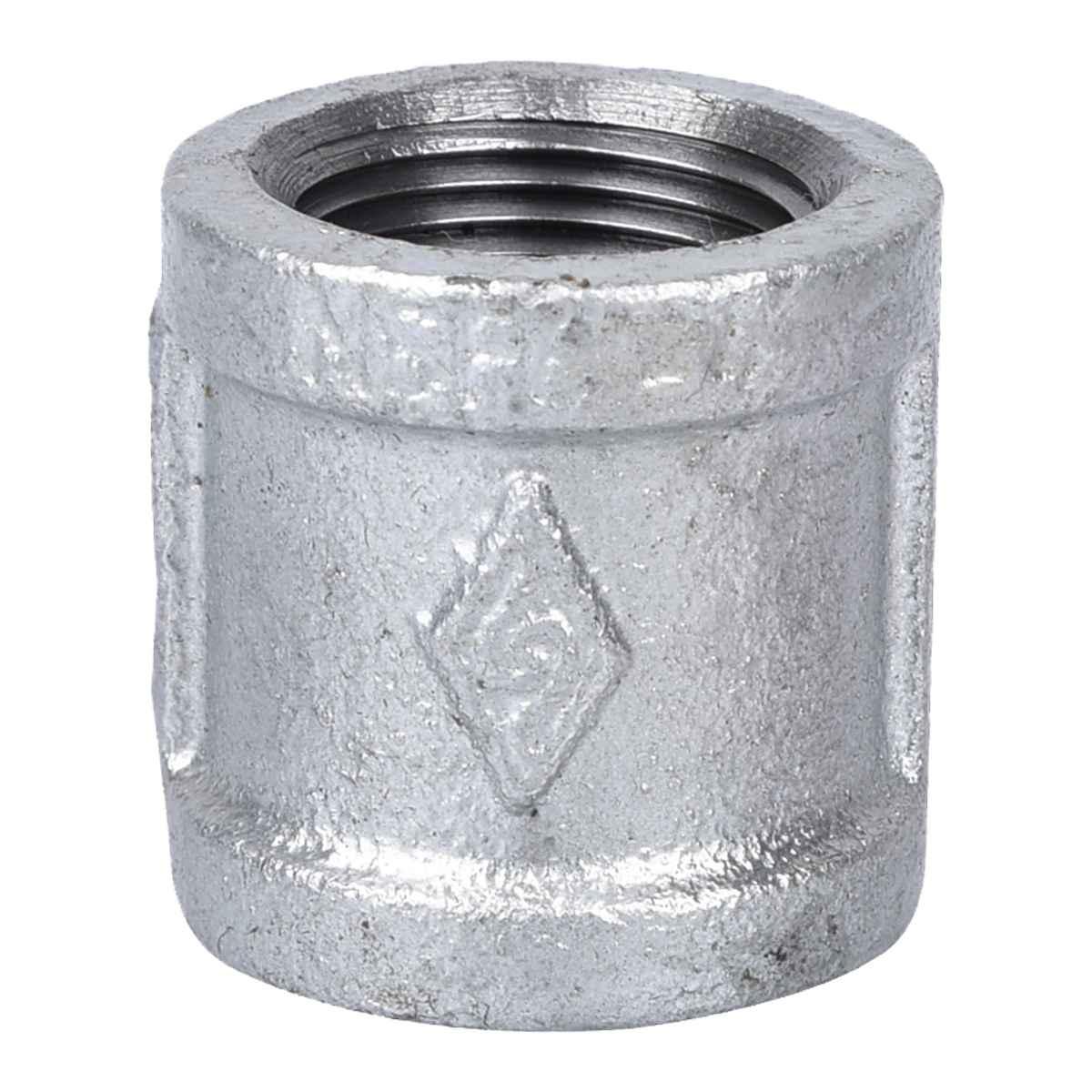 ProSource 21-3/4G Pipe Coupling, 3/4 in, Threaded, Steel, 40 Schedule, 300 psi Pressure