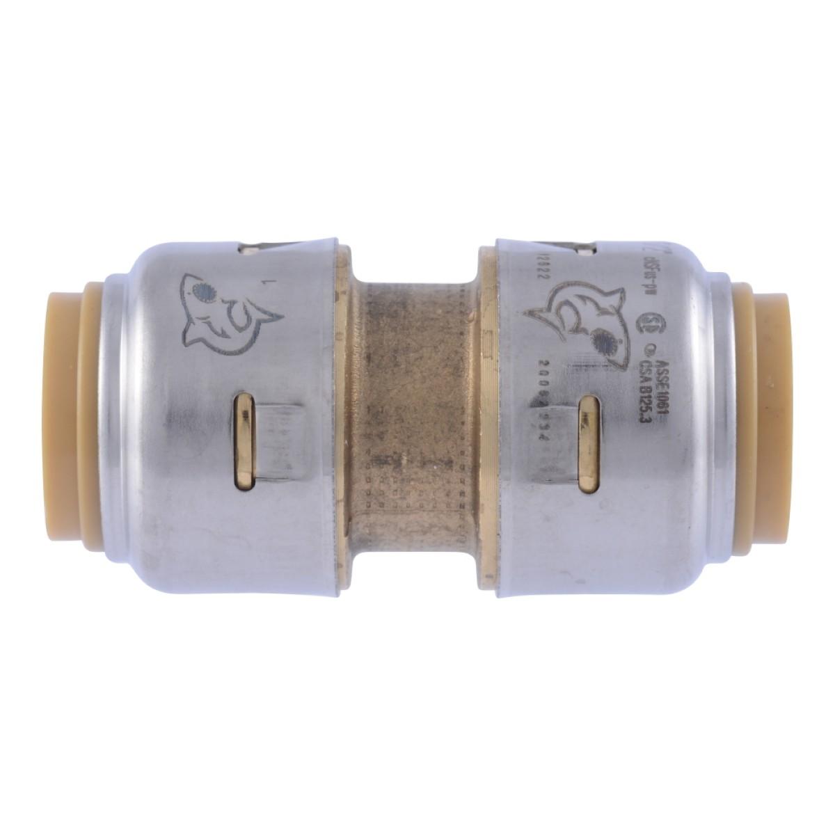 1/2" X 1/2" STRAIGHT COUPLING SB