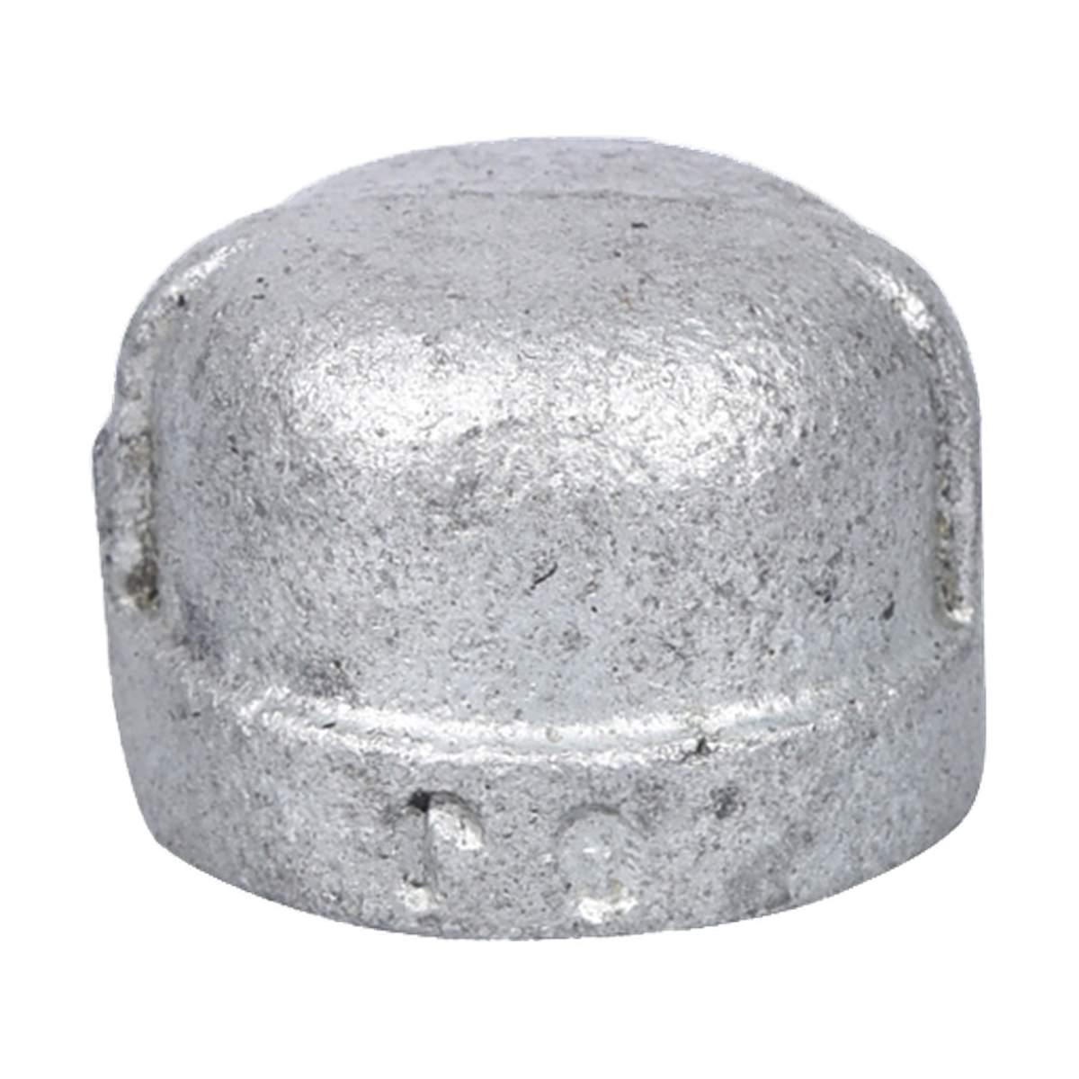 CAP MALLEABLE GALV 3/8"