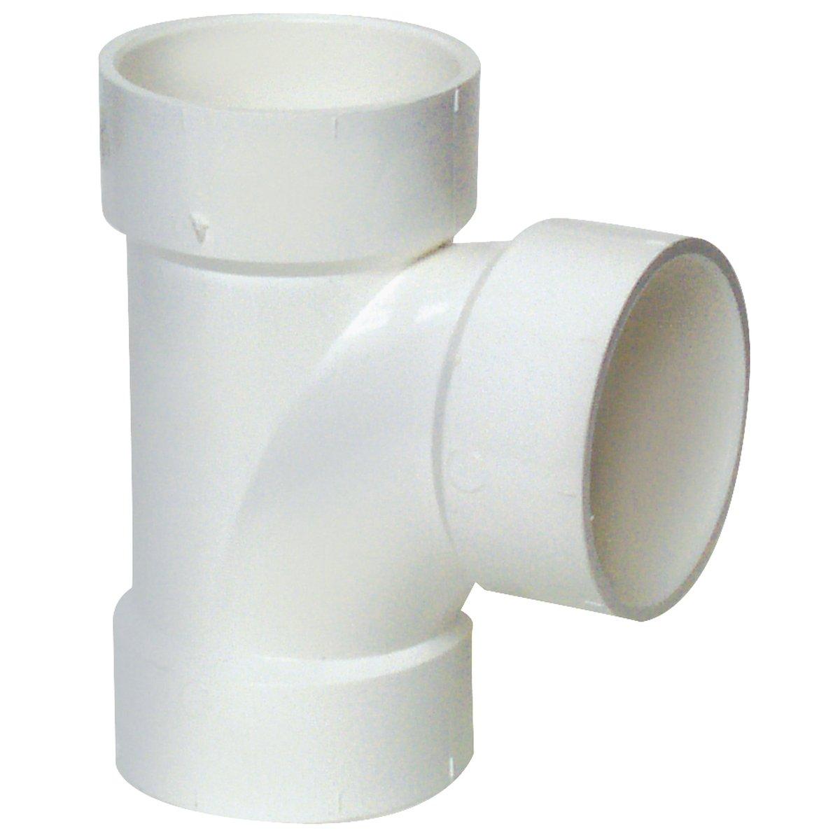 3" Sanitary Tee Hub Pvc Dwv