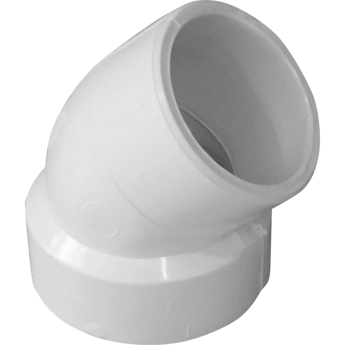 1-1/2" Street Elbow 45 Pvc Dwv