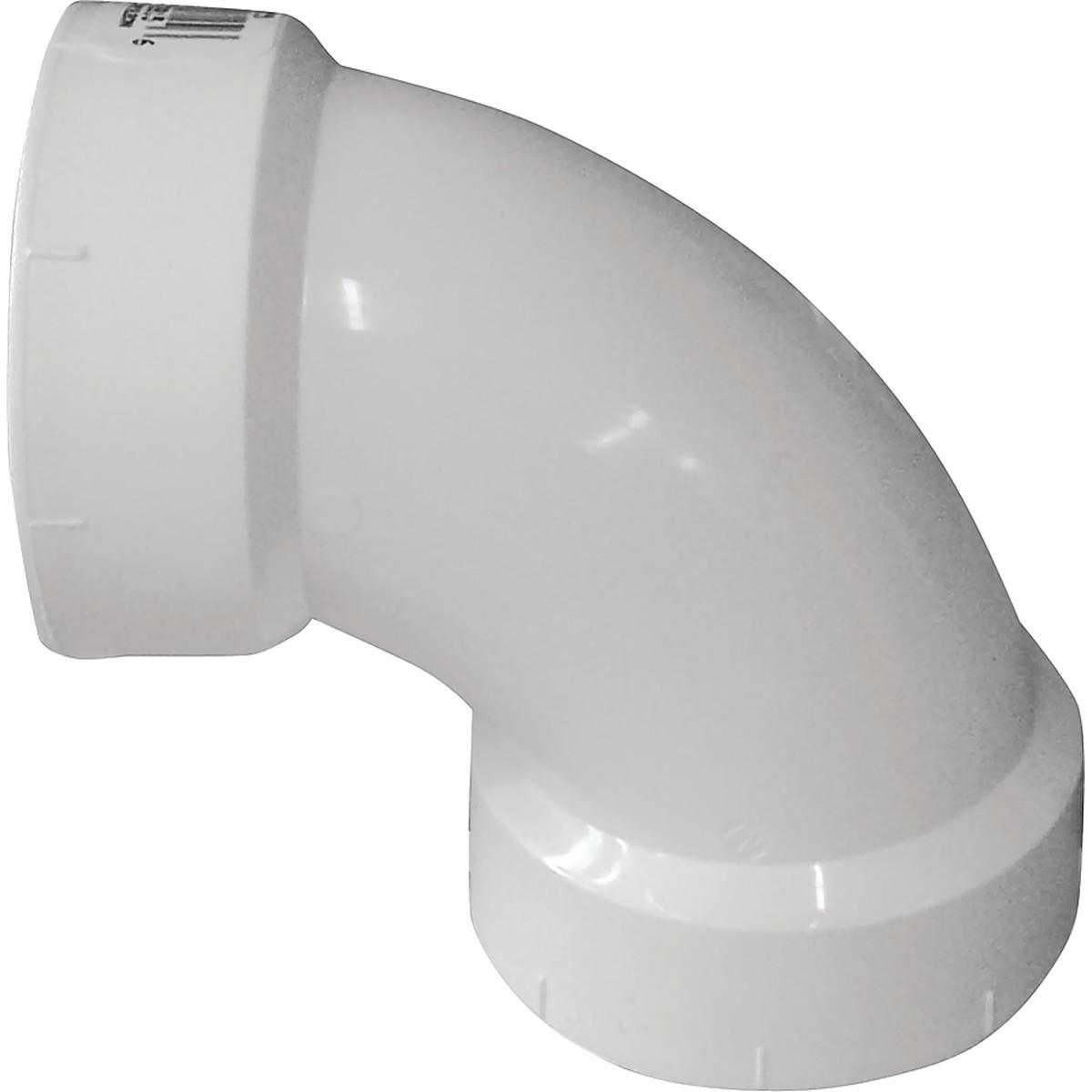 1-1/2" 90 Sanitary Elbow Pvc