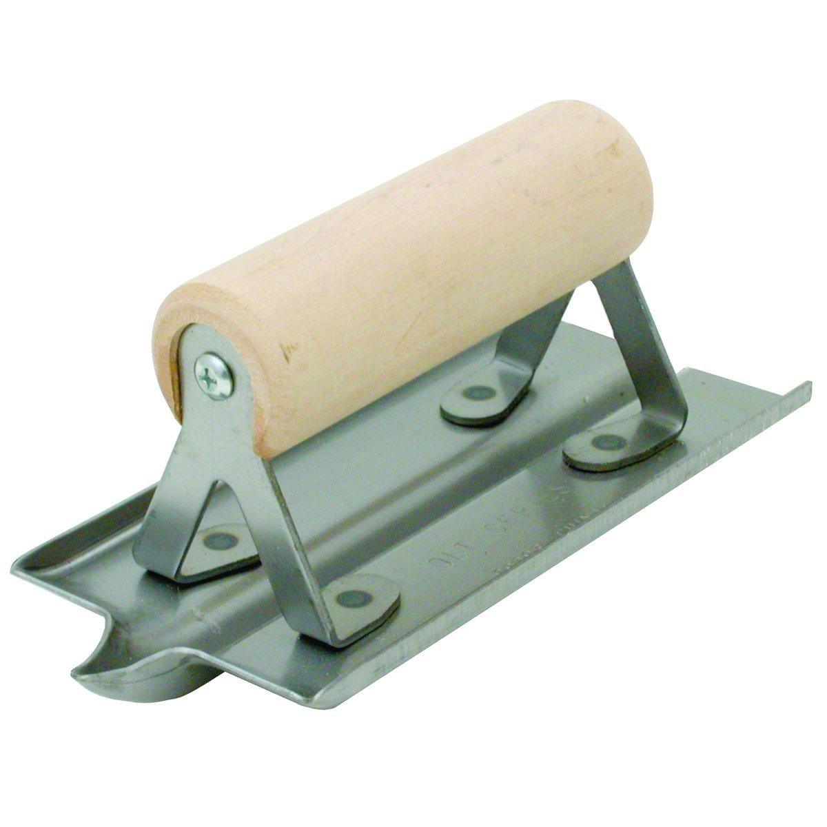 Marshalltown CG396 Concrete Groover, 6 in L Blade, 3 in W Blade, 1/4 in Radius, Steel Blade