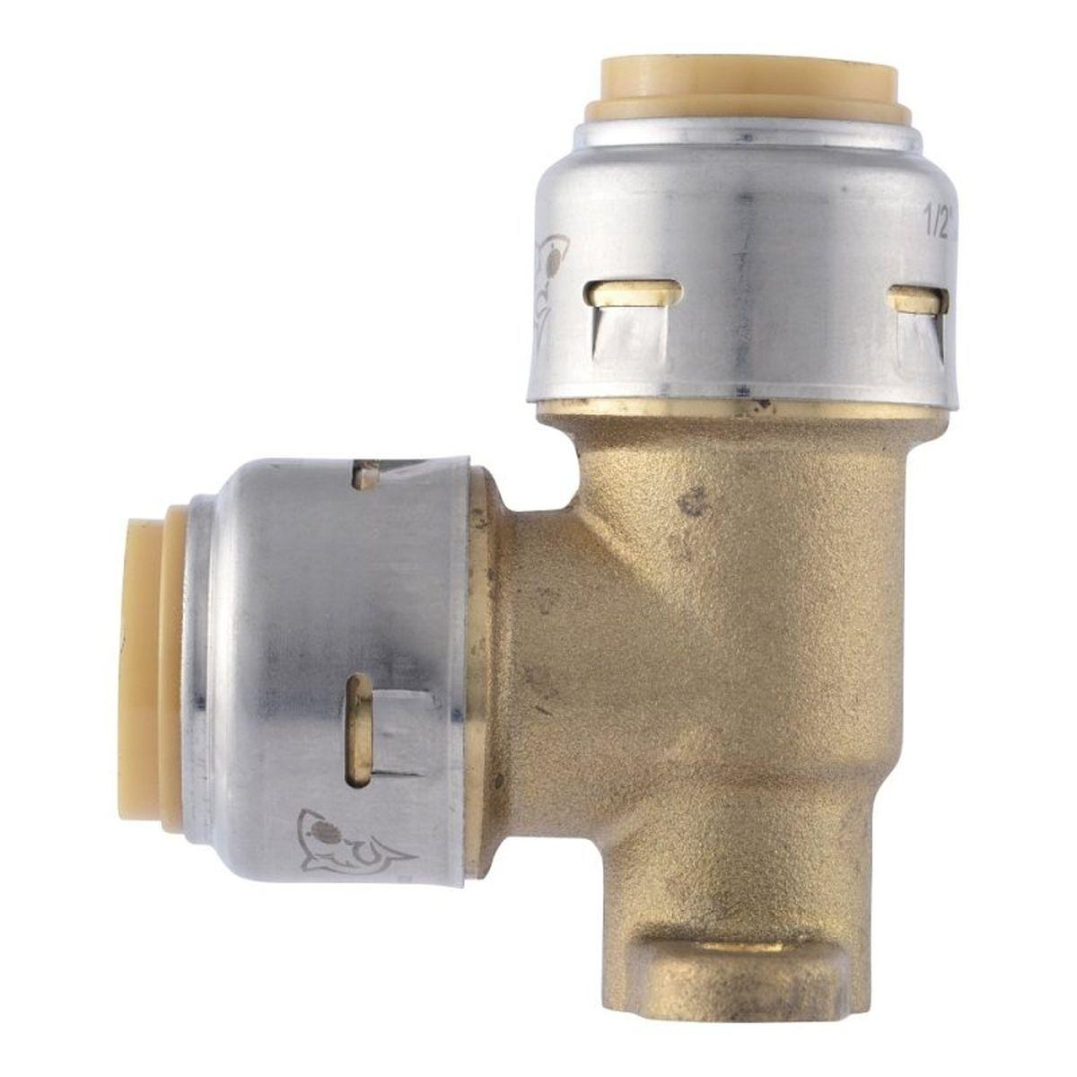 SB 1/2" DROP BRASS PUSH FIT