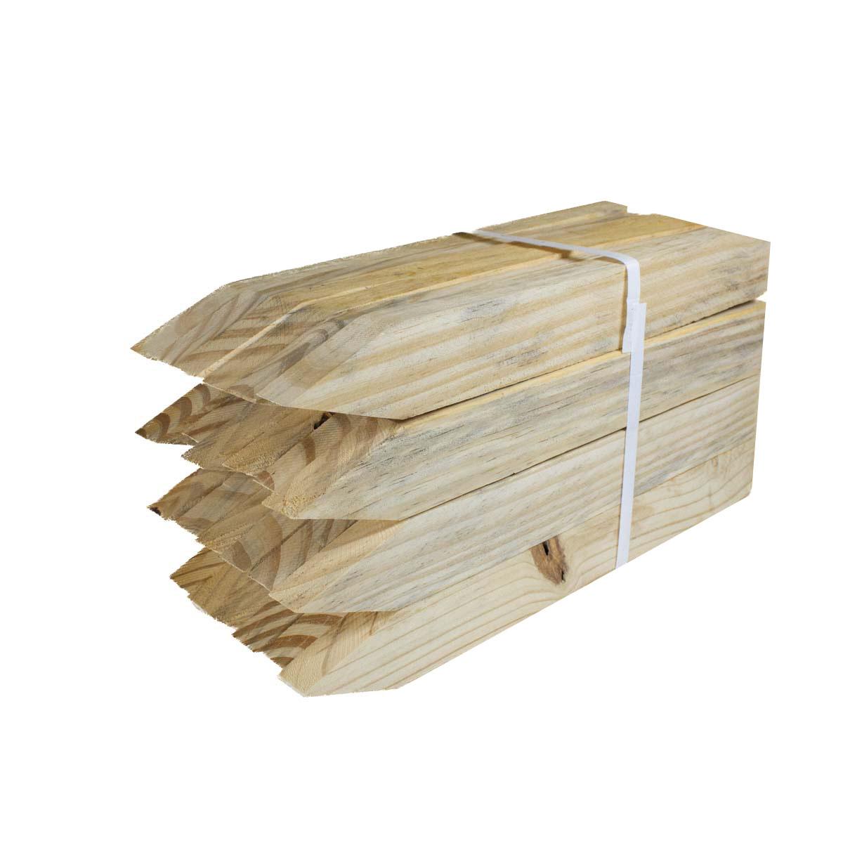 Grade Stake 12-in L x 2-in  Wood Chisel Point