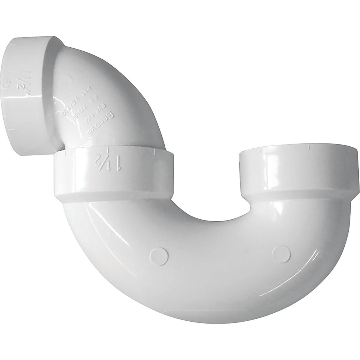 1-1/2" P-Trap Pvc Dwv Sch40