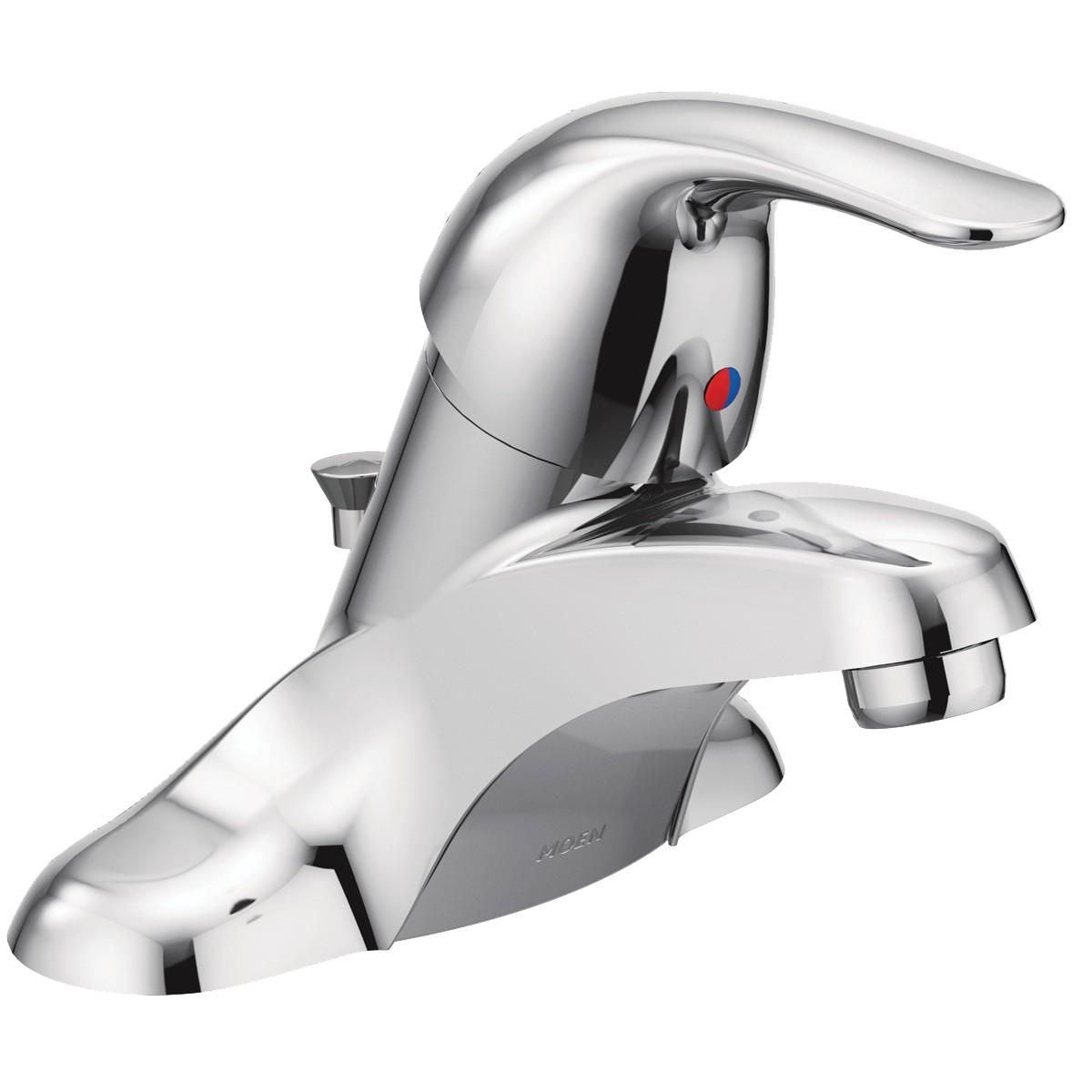 LAVATORY FAUCET SINGLE POPUP CHR