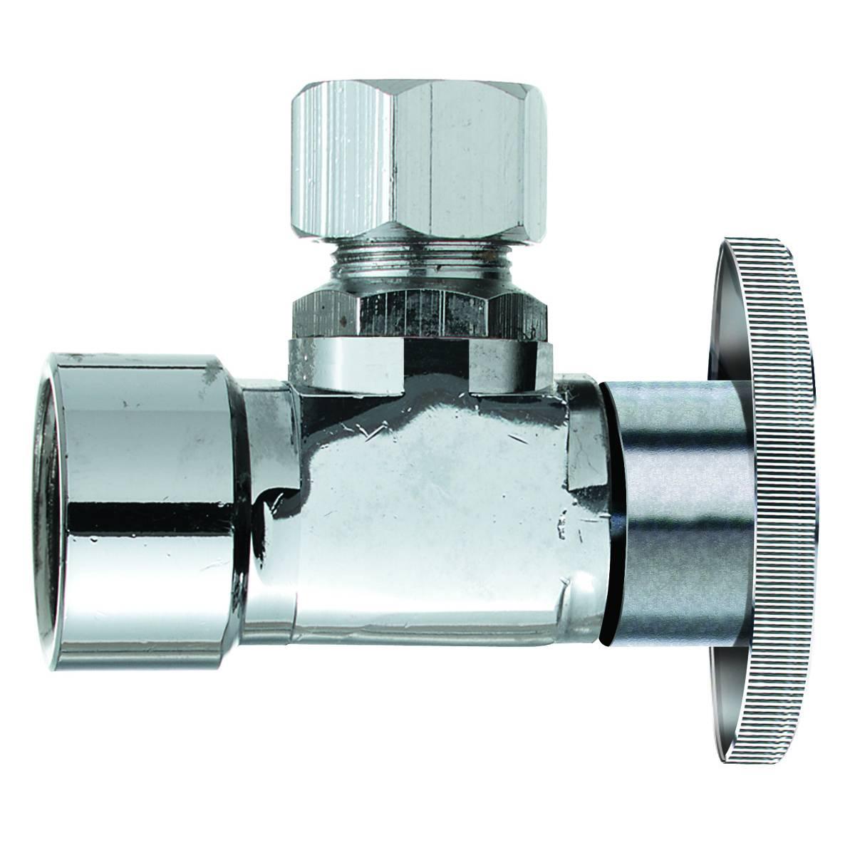E-Z 3/8 X 3/8 COMP ANGLE STOP