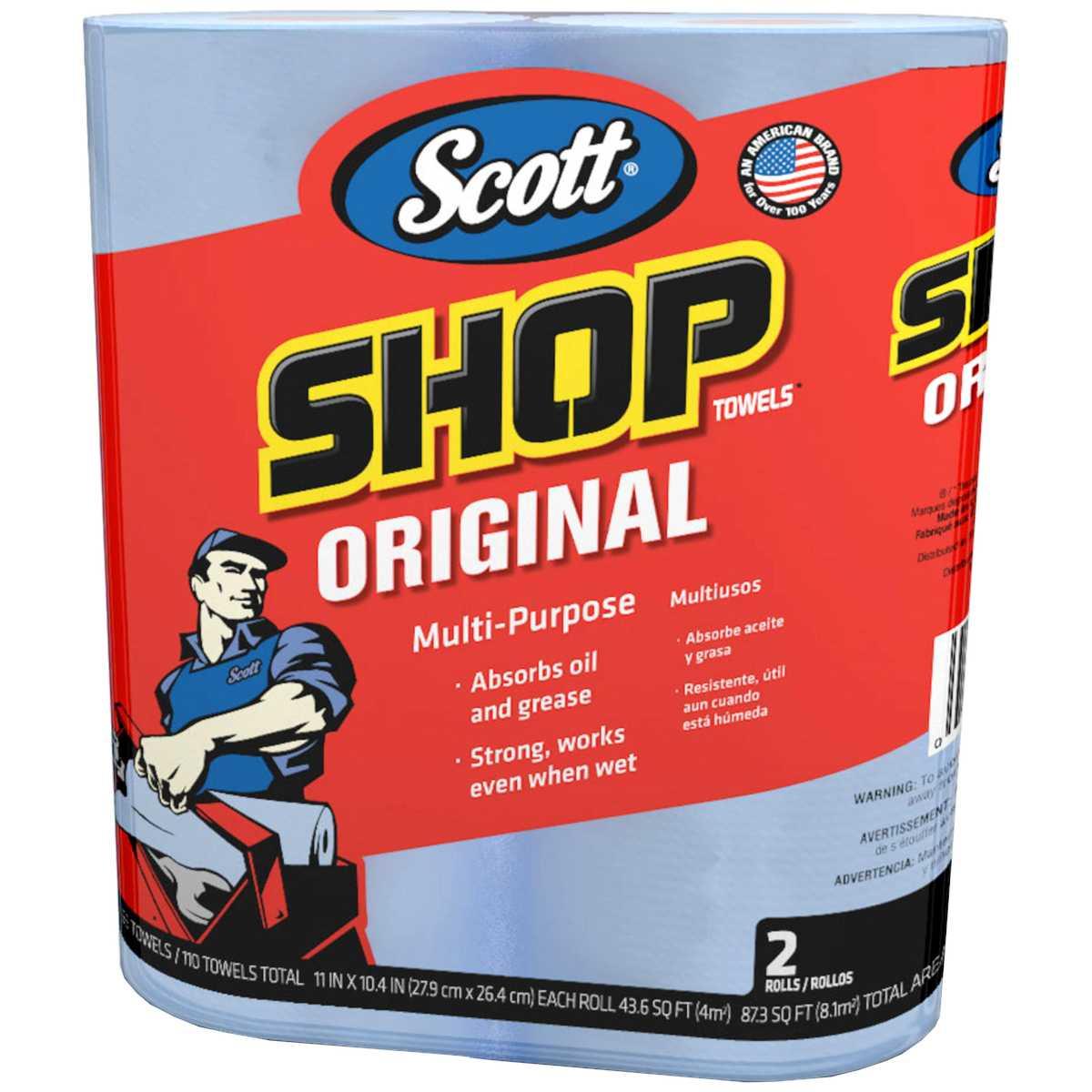 2Pk 55 Sheet Shop Towel 75040