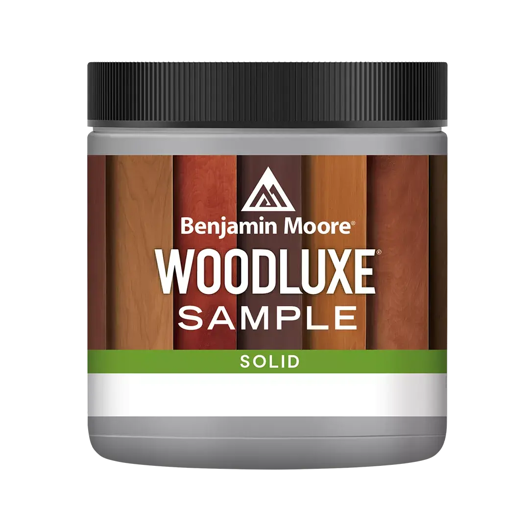 Benjamin Moore Woodluxe Solid Tintable Flat Base 1 Acrylic Deck and Siding Stain 8 Ounces