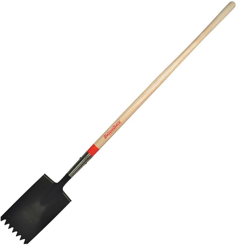 Roofing Tool with Shingle Remover Steel Blade, Hardwood Handle 60-1/4 in