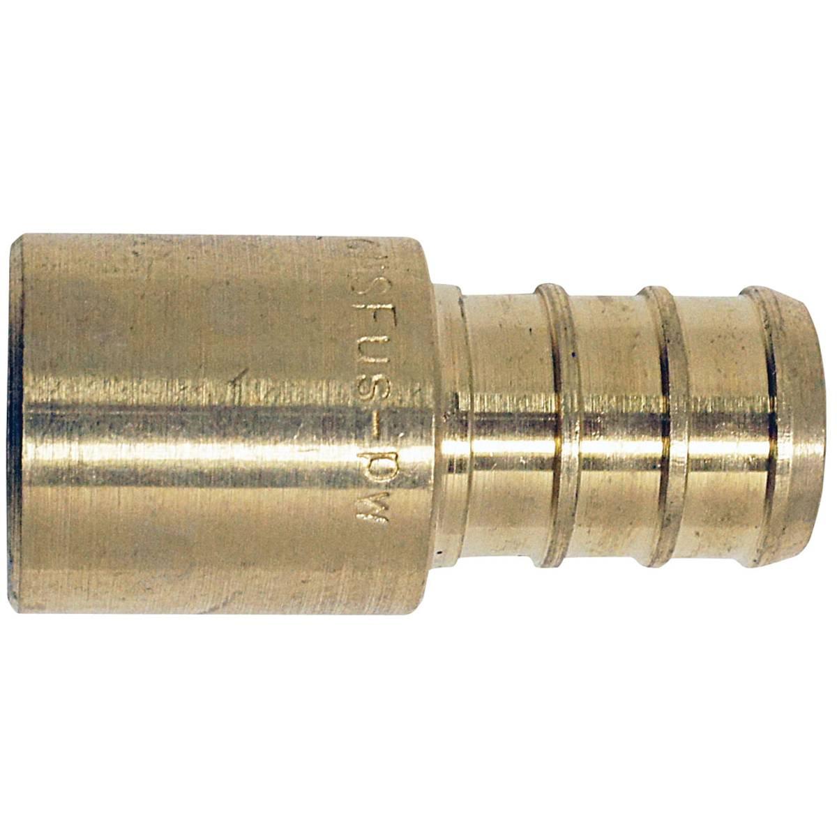 PEX ADAPTER 1/2"BRS MALE SLDR