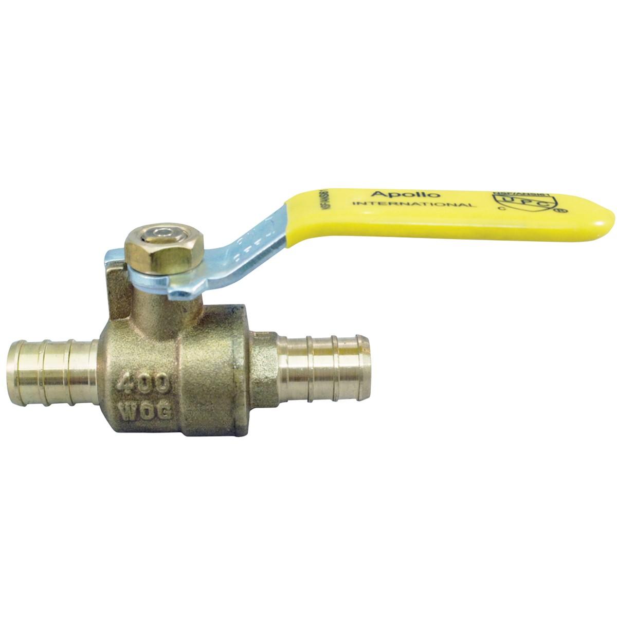 PEX VALVE BALL 1/2"BRASS